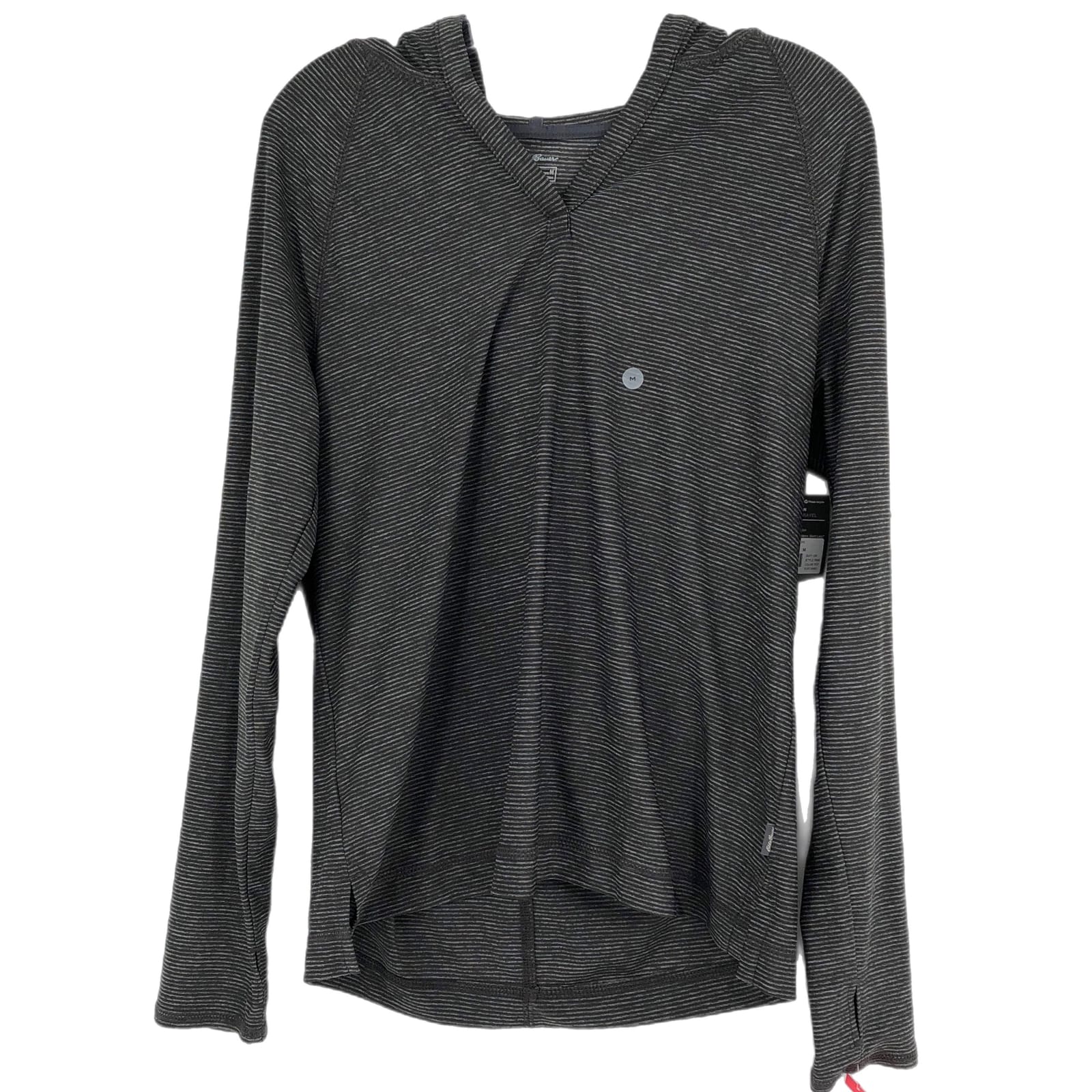 Eddie Bauer Gray Dri-Fit Long Sleeve T-Shirt