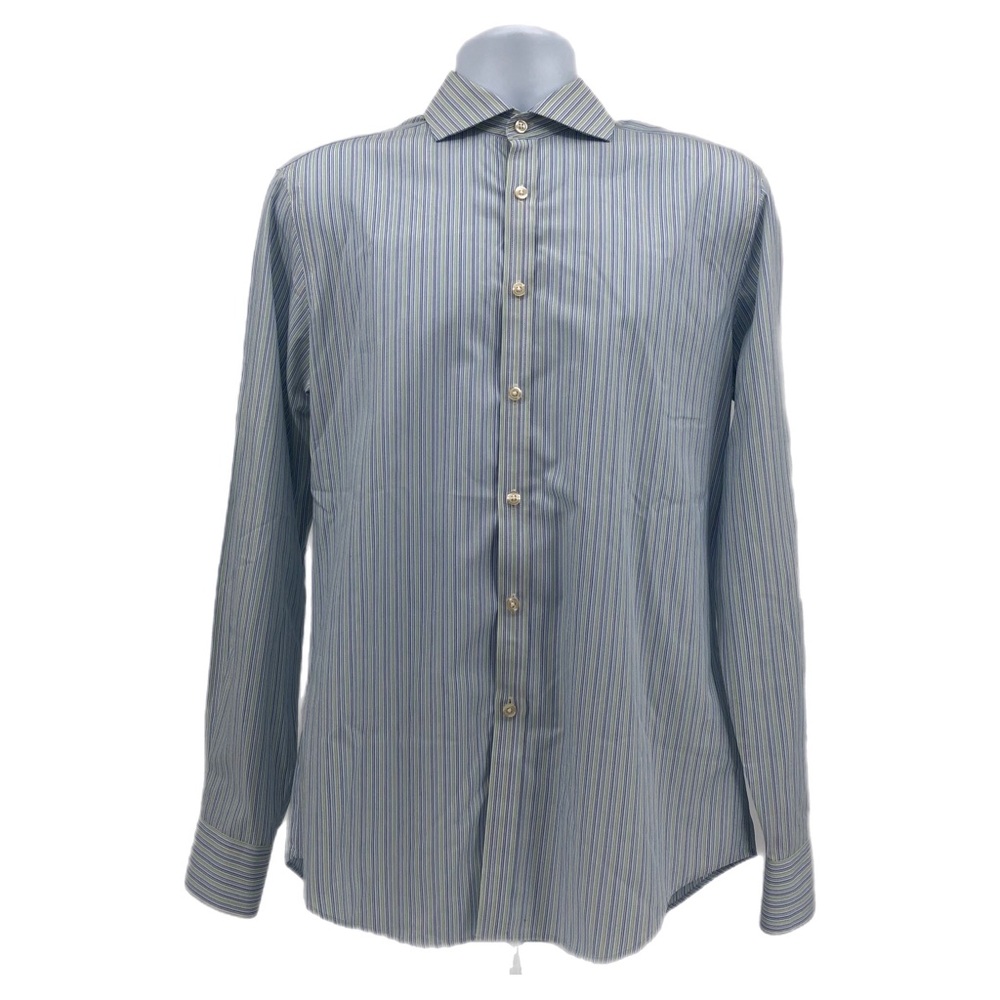 Charles Tyrwhitt Green & Blue Button-up Dress Shirt