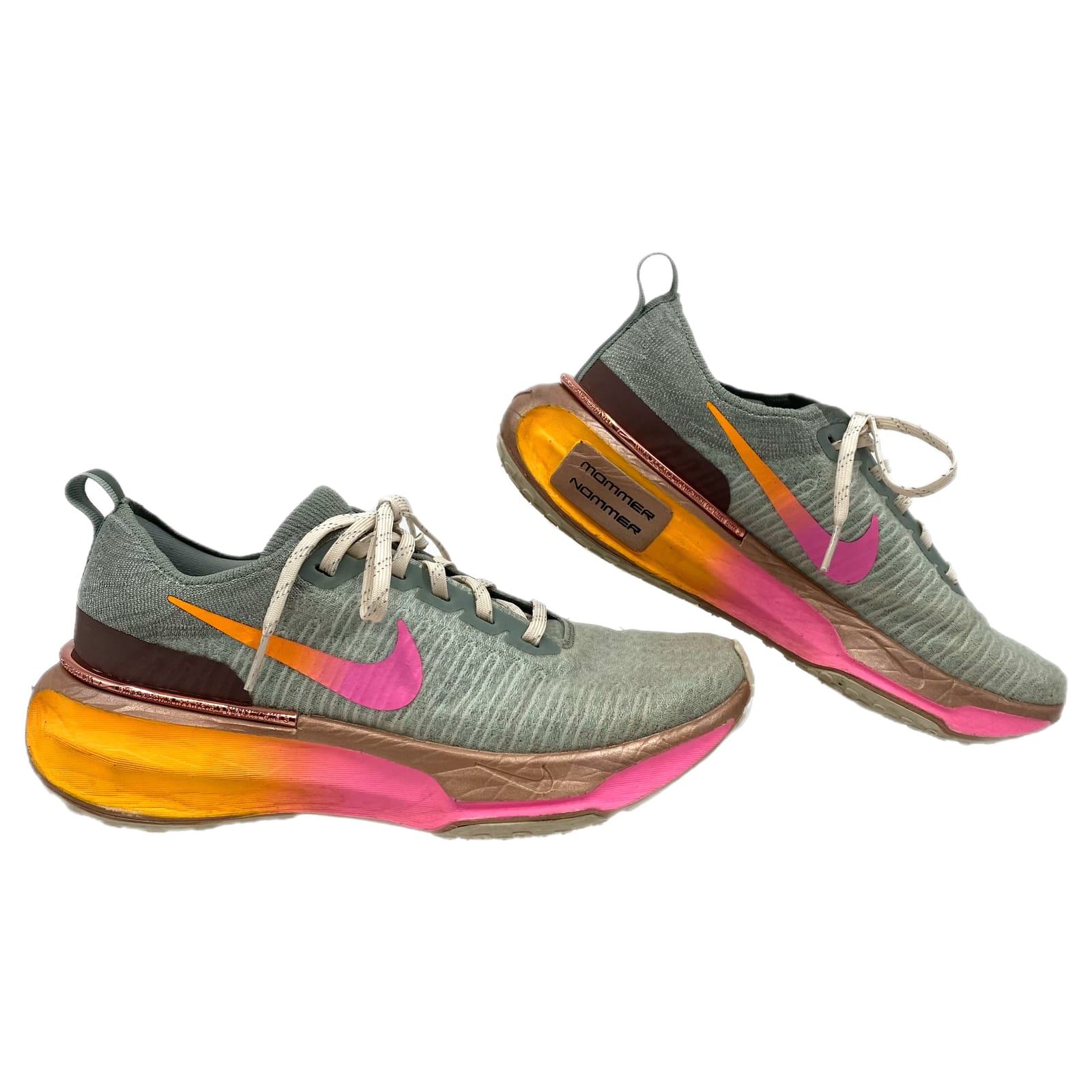 Nike Pink Green Ombré Sole Sneakers