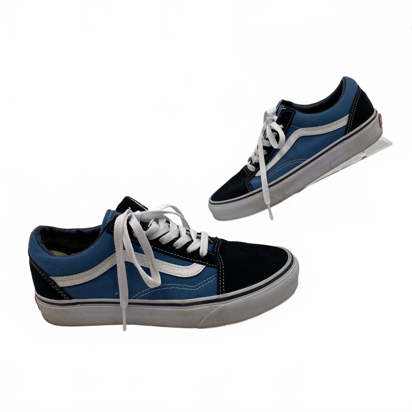 Vans Blue/Black Suede Sneaker