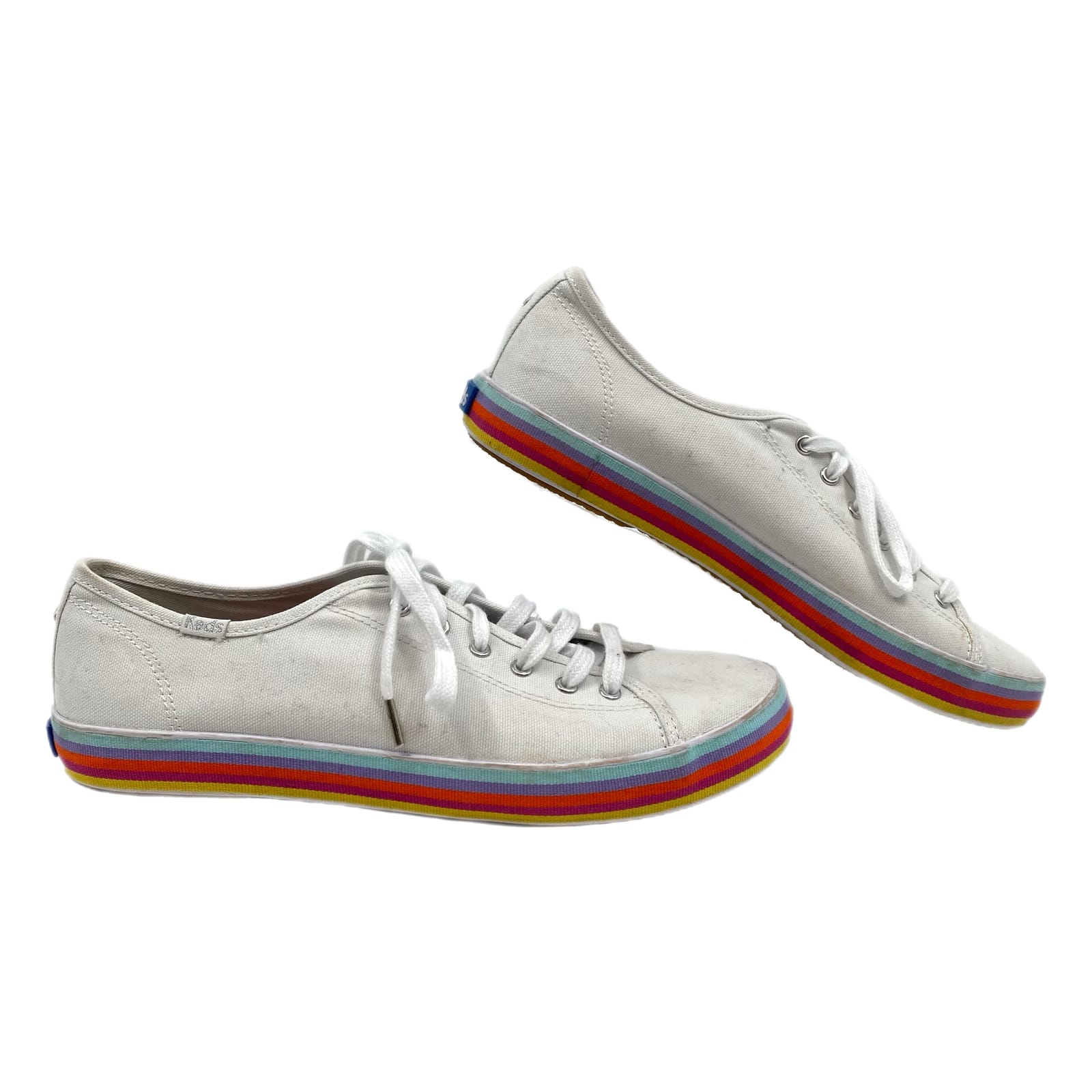 Kate Spade x Keds White Classic Canvas Sneakers