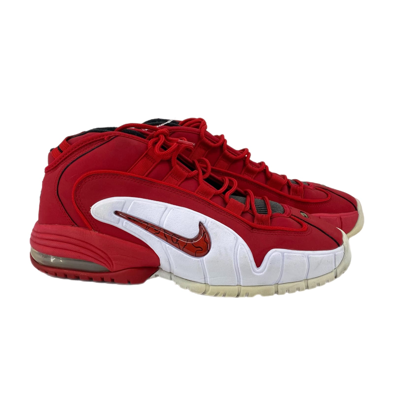 Nike Red/White Leather Sneakers
