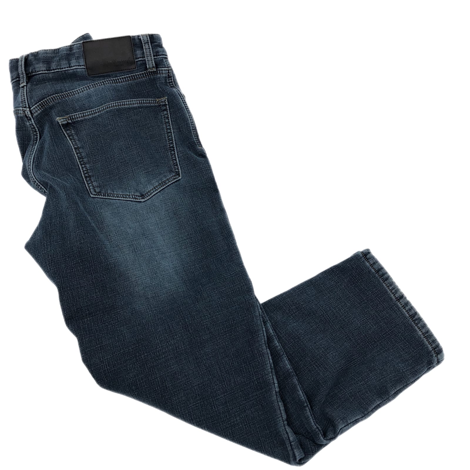 Weatherproof Blue High Rise Straight Jeans