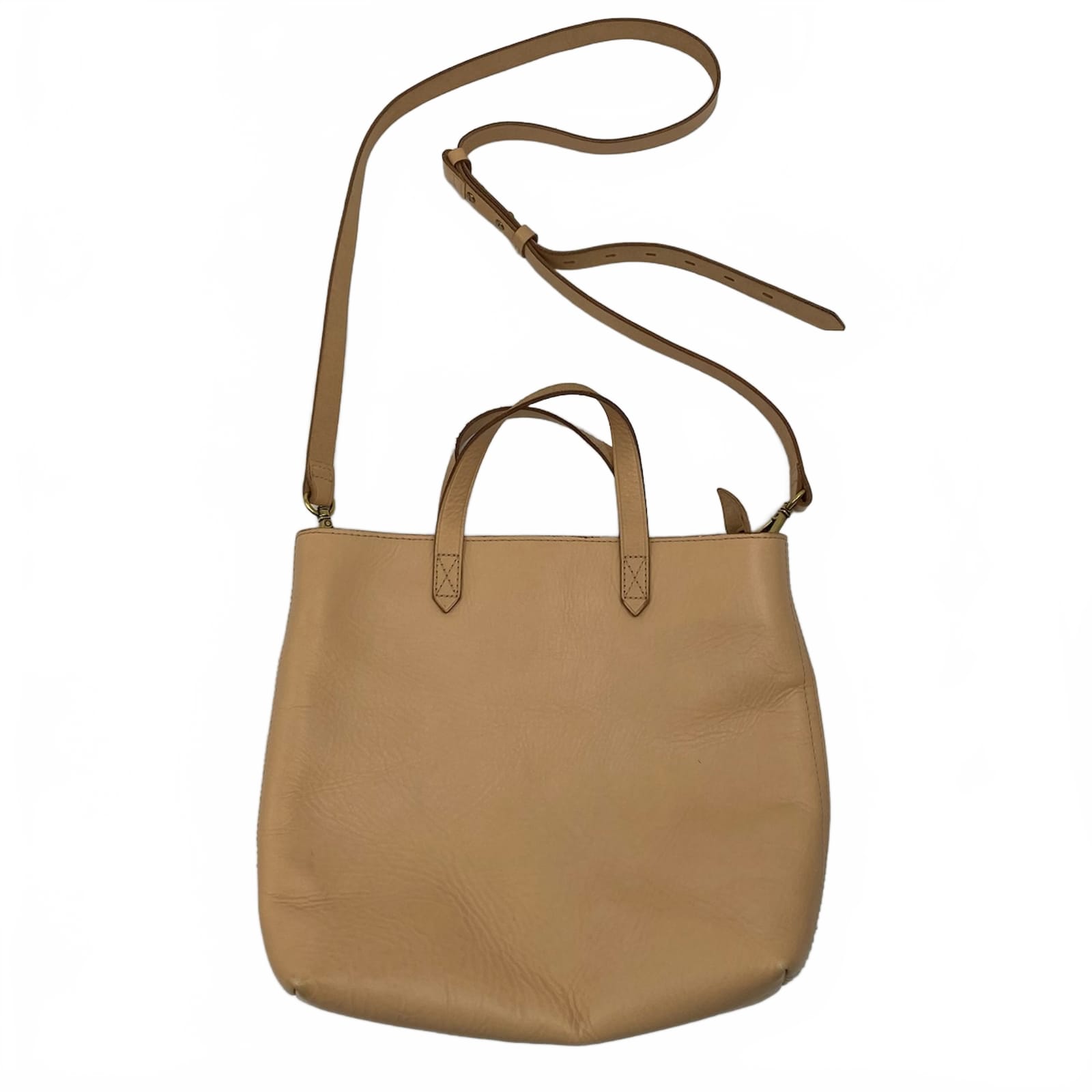 Madewell Tan Leather Crossbody Bag