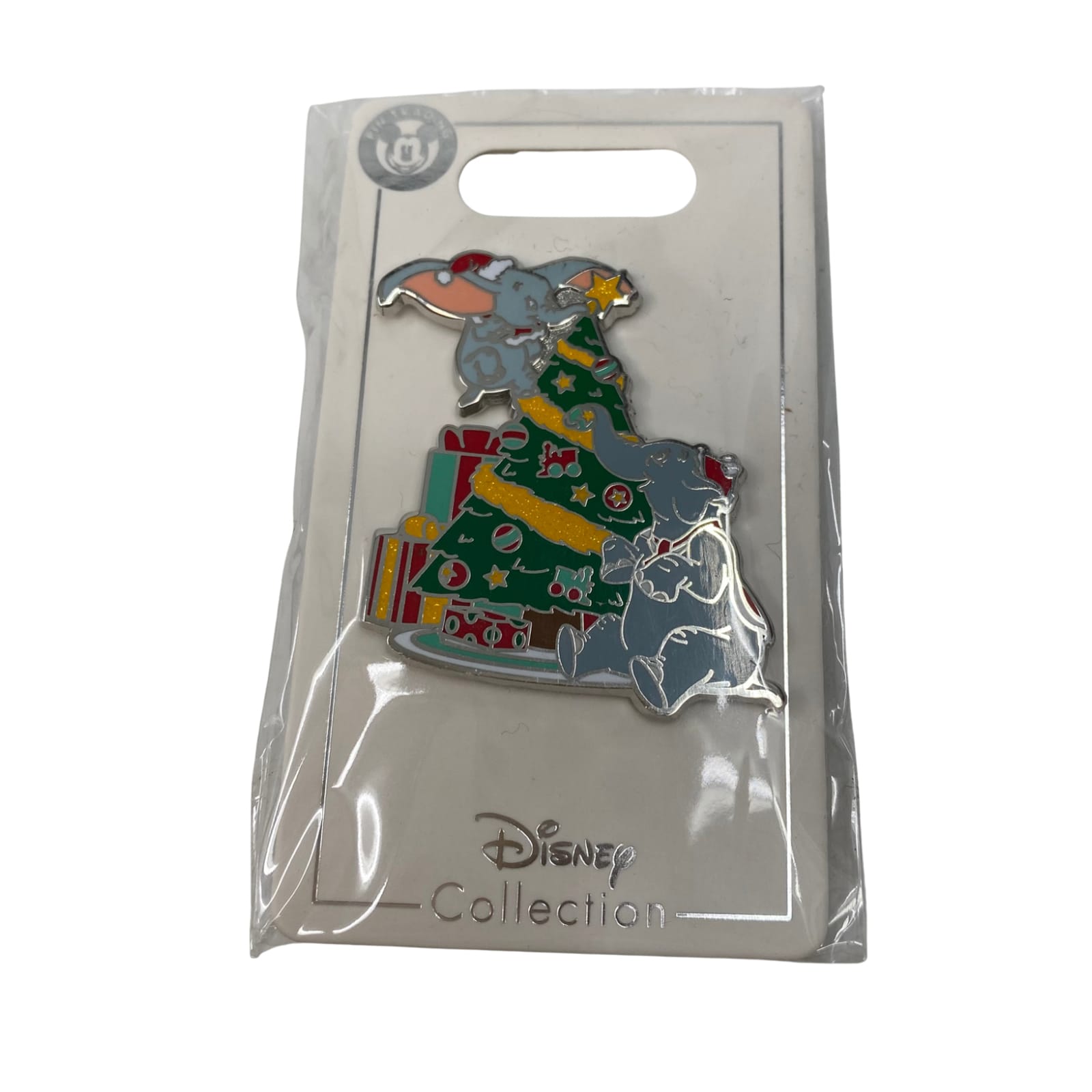 Disney Gray Holiday Dumbo Brooch