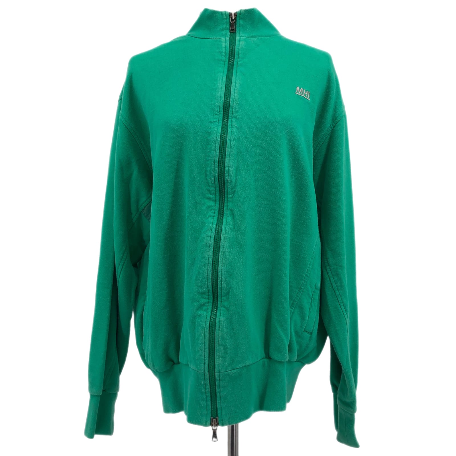 MHI Green Full Zip Sweatshirt