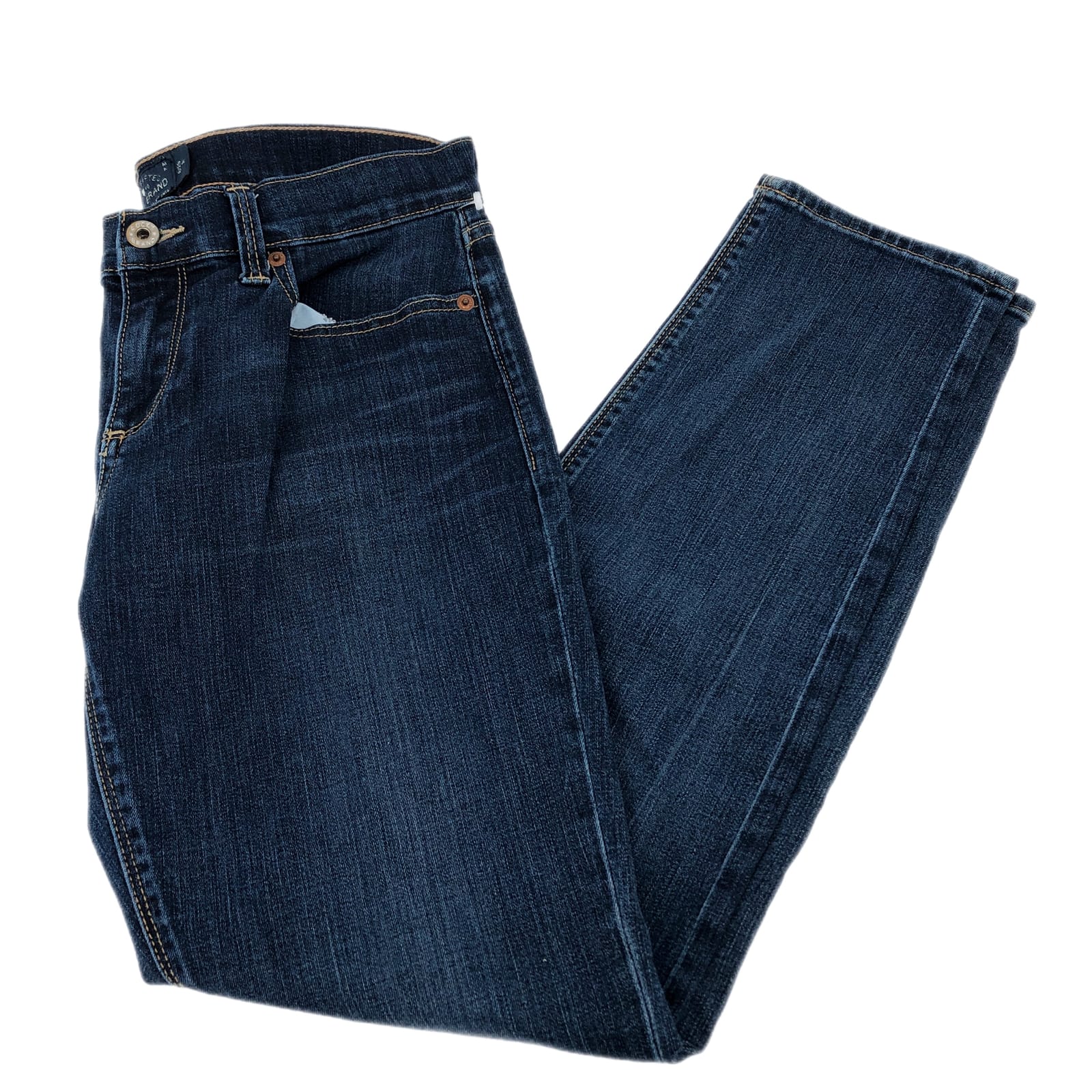 Lucky Brand Blue Skinny Straight Leg Jeans
