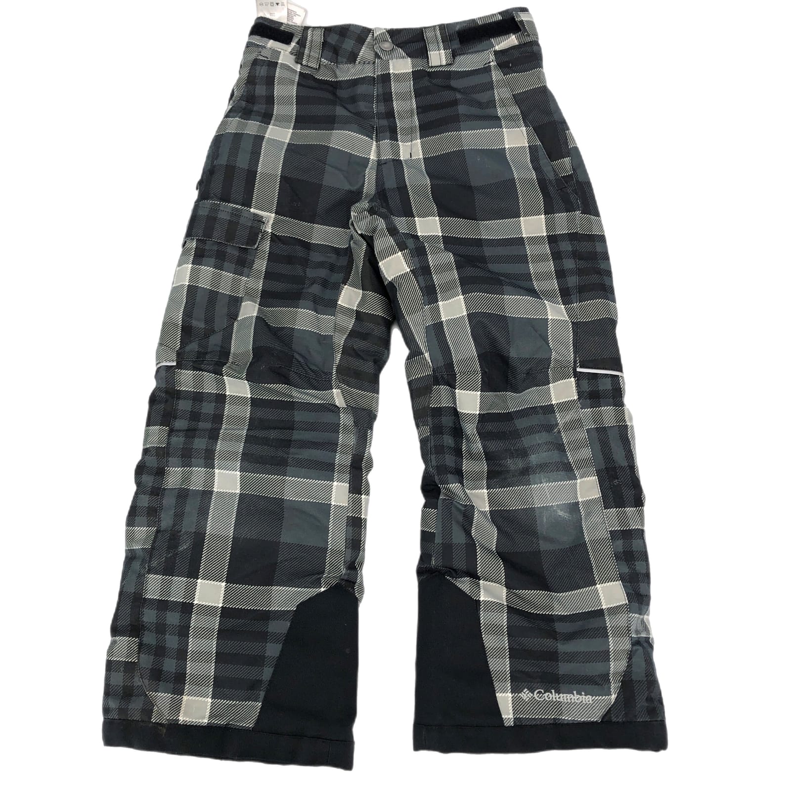 Columbia Gray Plaid Snow Pants