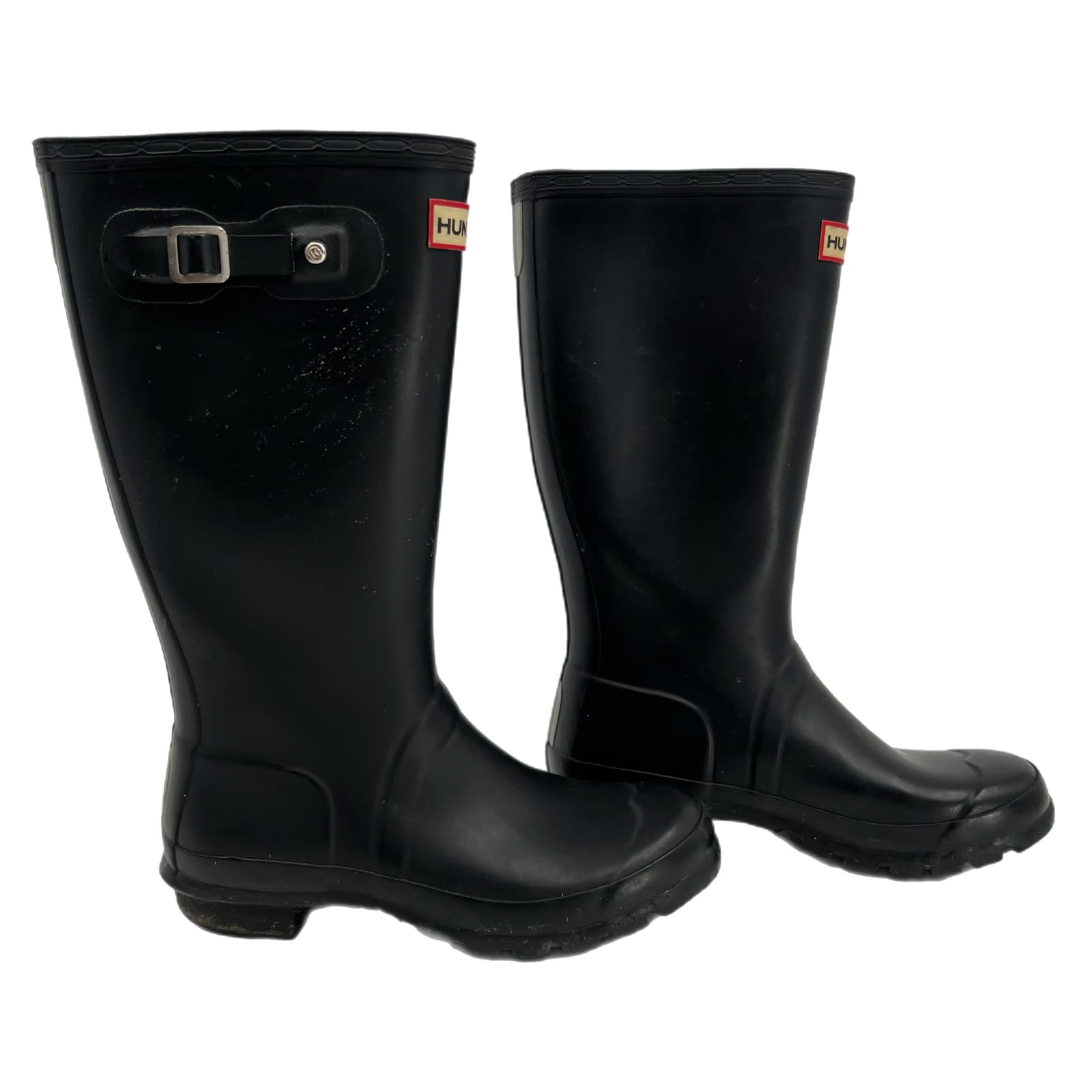 Hunter Black Pull-On Tall Boots