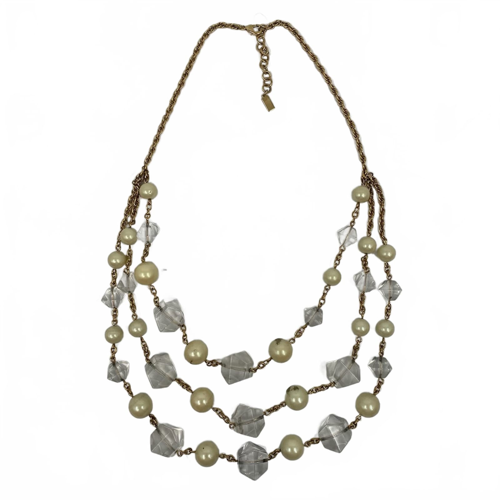 Kate Spade Gold Layered Beaded Necklace