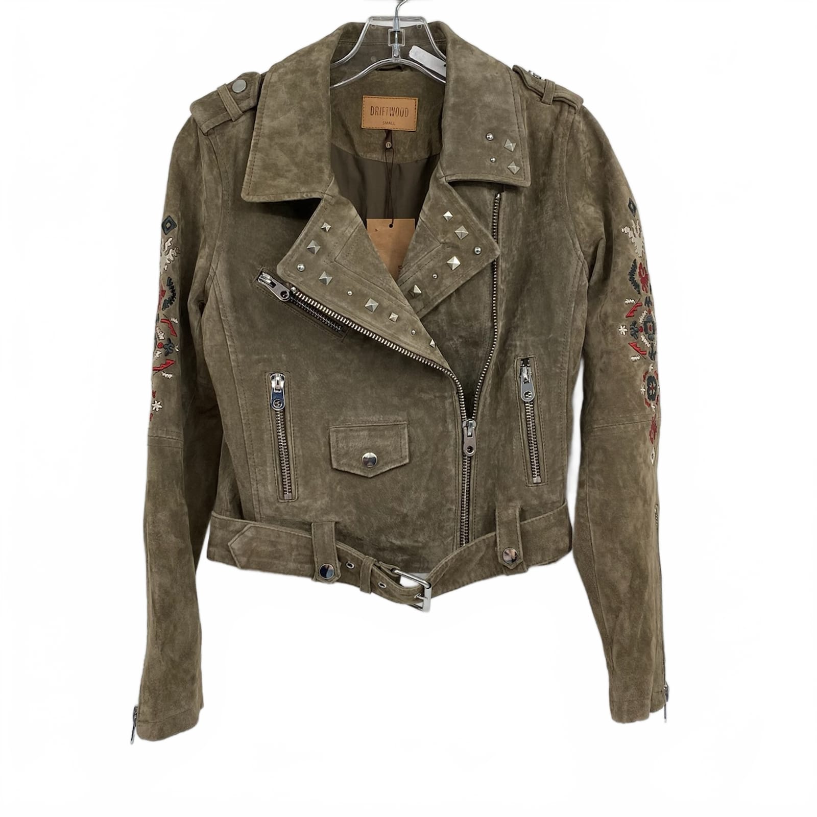 DRIFTWOOD Brown Leather Jacket