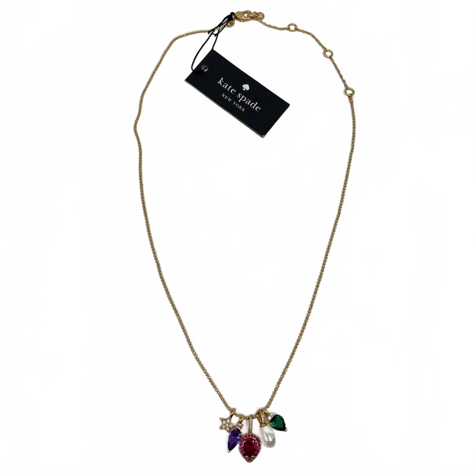 Kate Spade Gold Light Up The Room Pendant Necklace