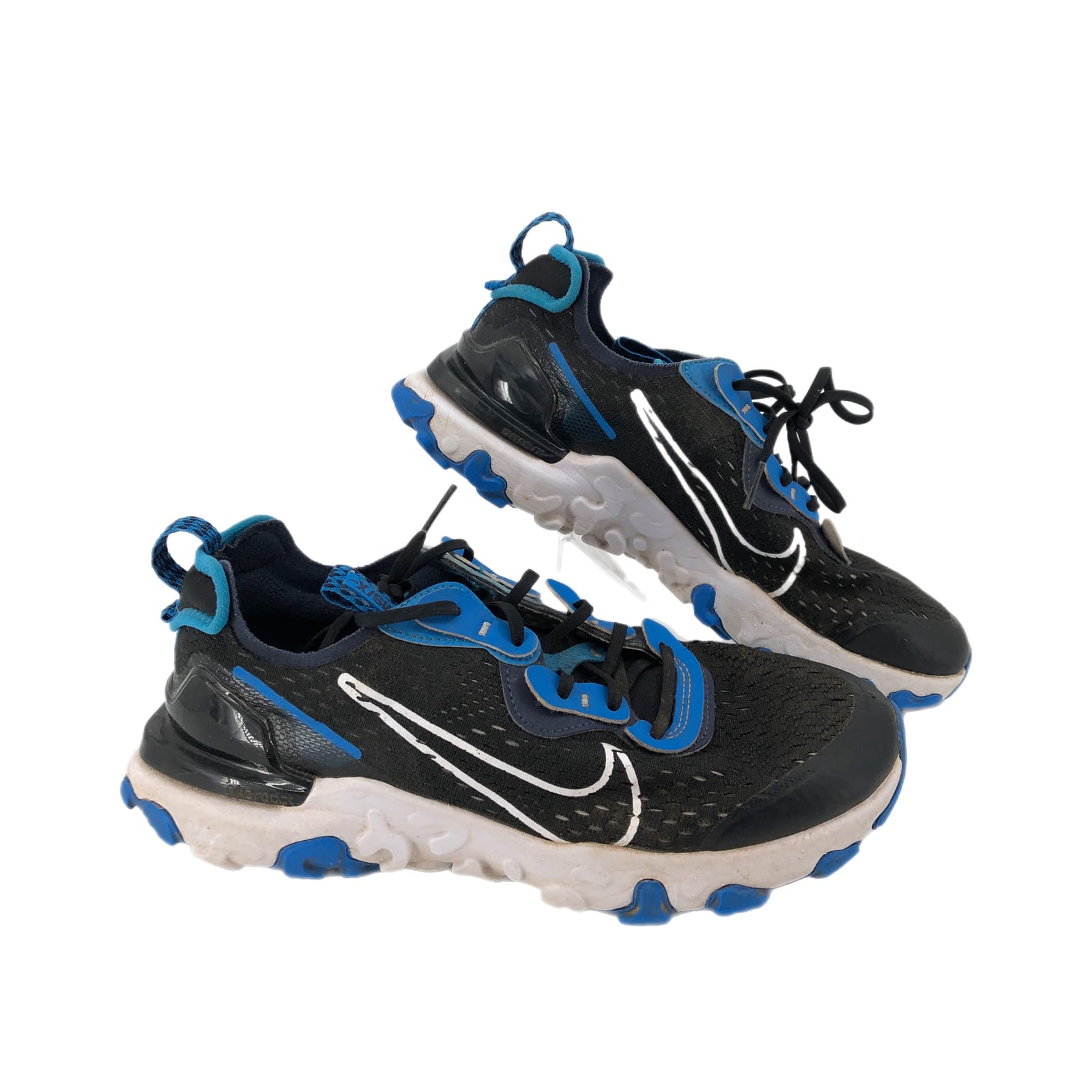 Nike Black/Blue Athletic Sneakers