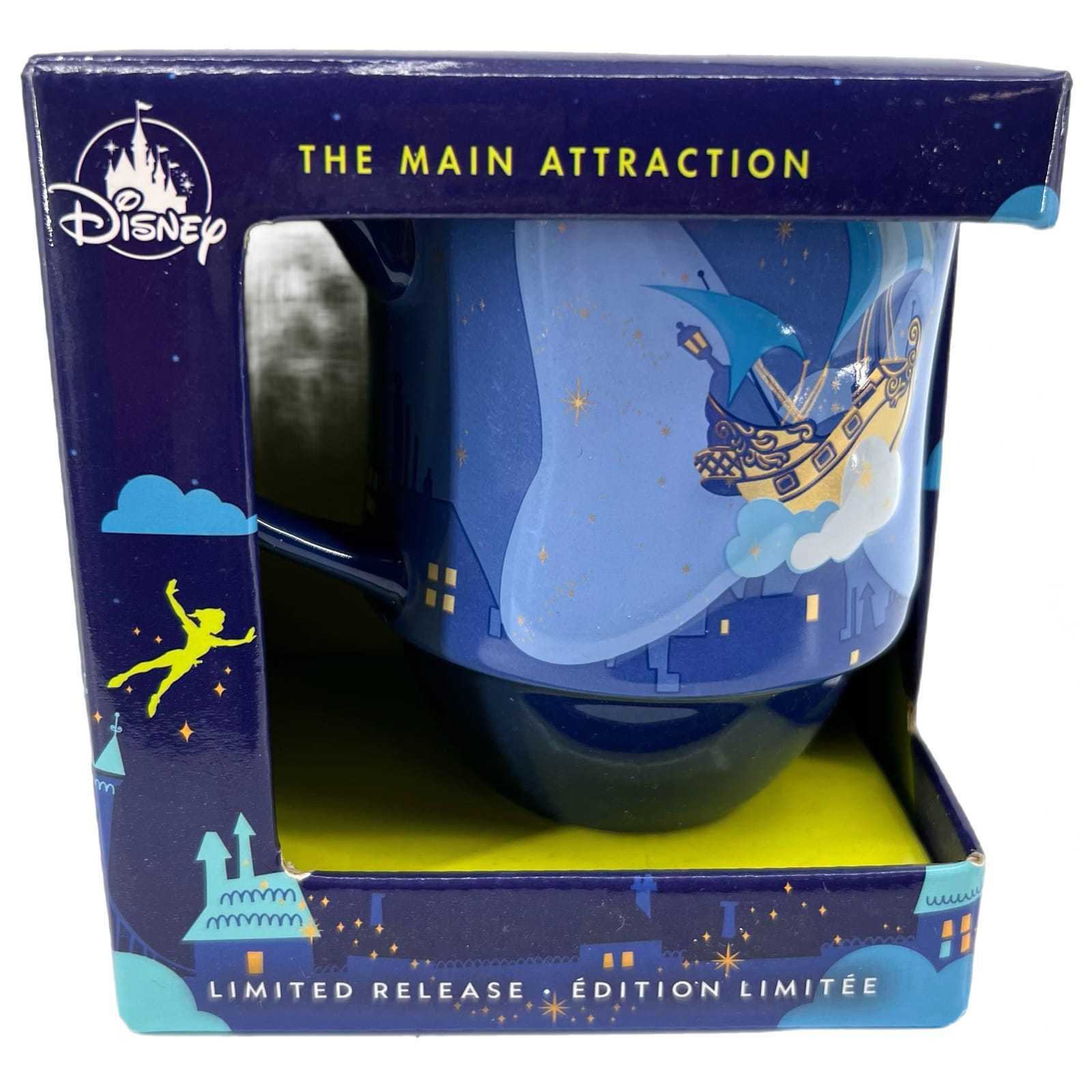 Disney Limited Release Minnie Mouse The Main Attraction Peter Pan Mug 6/12