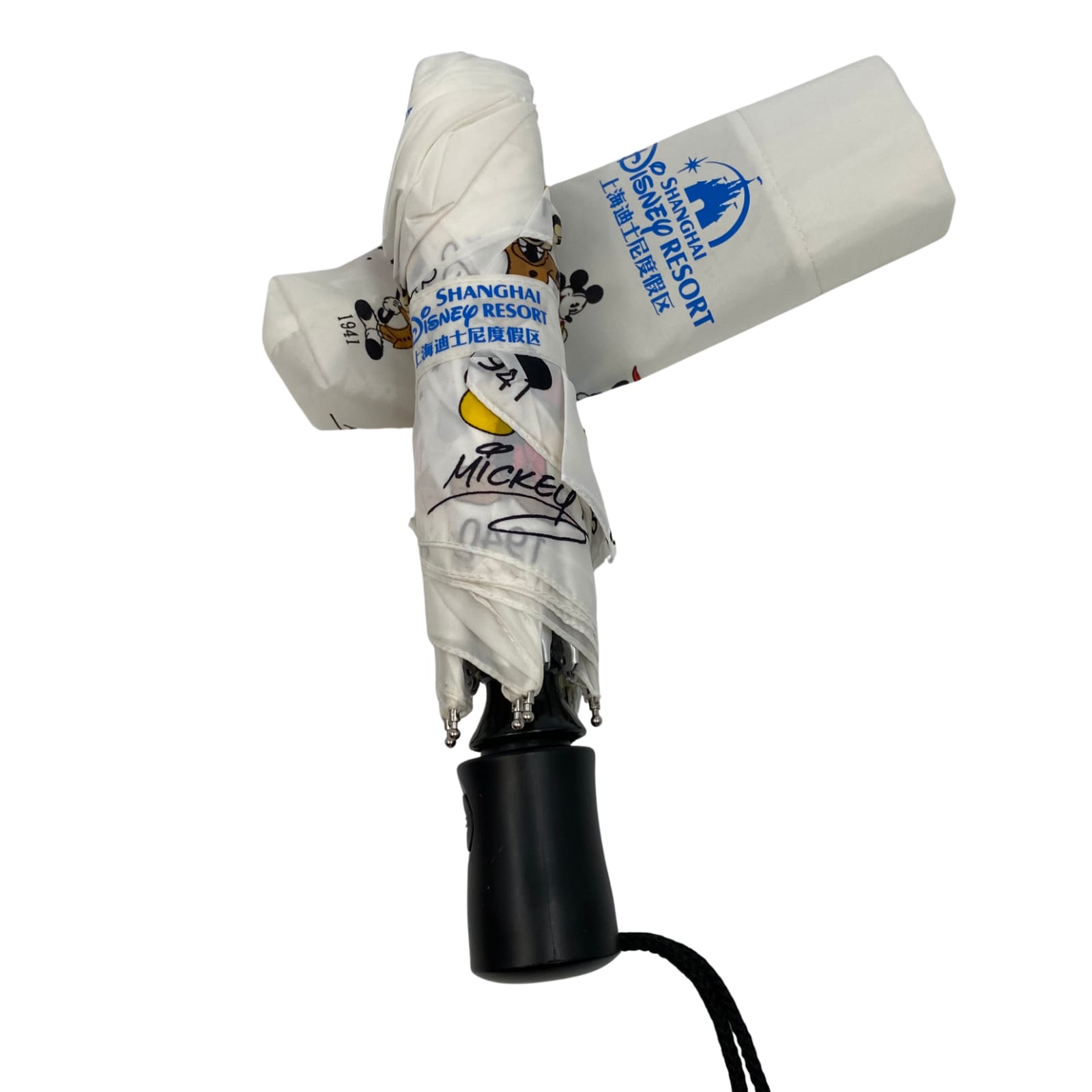 Disney Classic Mickey Mouse White Umbrella