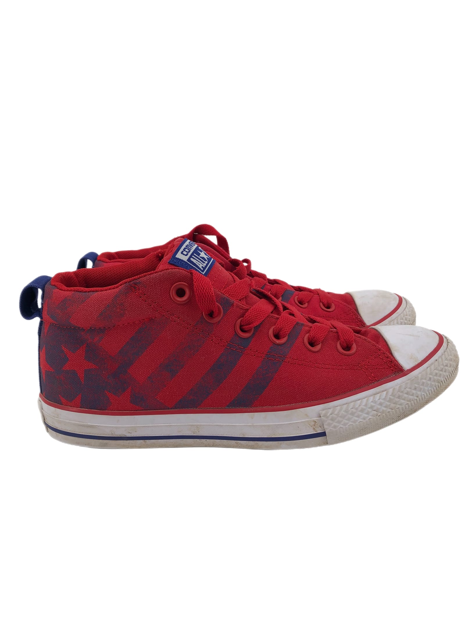 Converse Red & Blue Athletic Sneakers