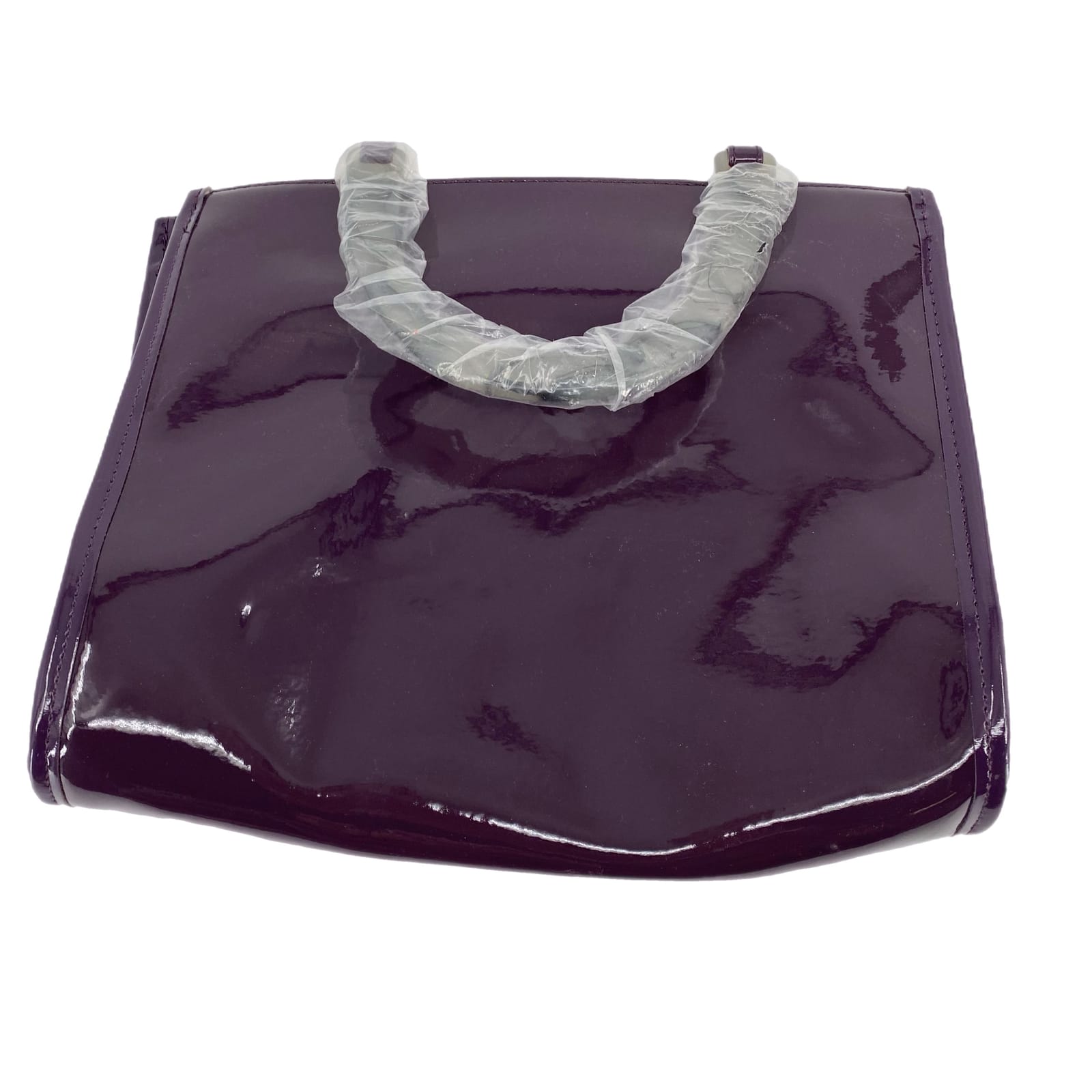 Neiman Marcus Purple Small Synthetic Shoulder Bag