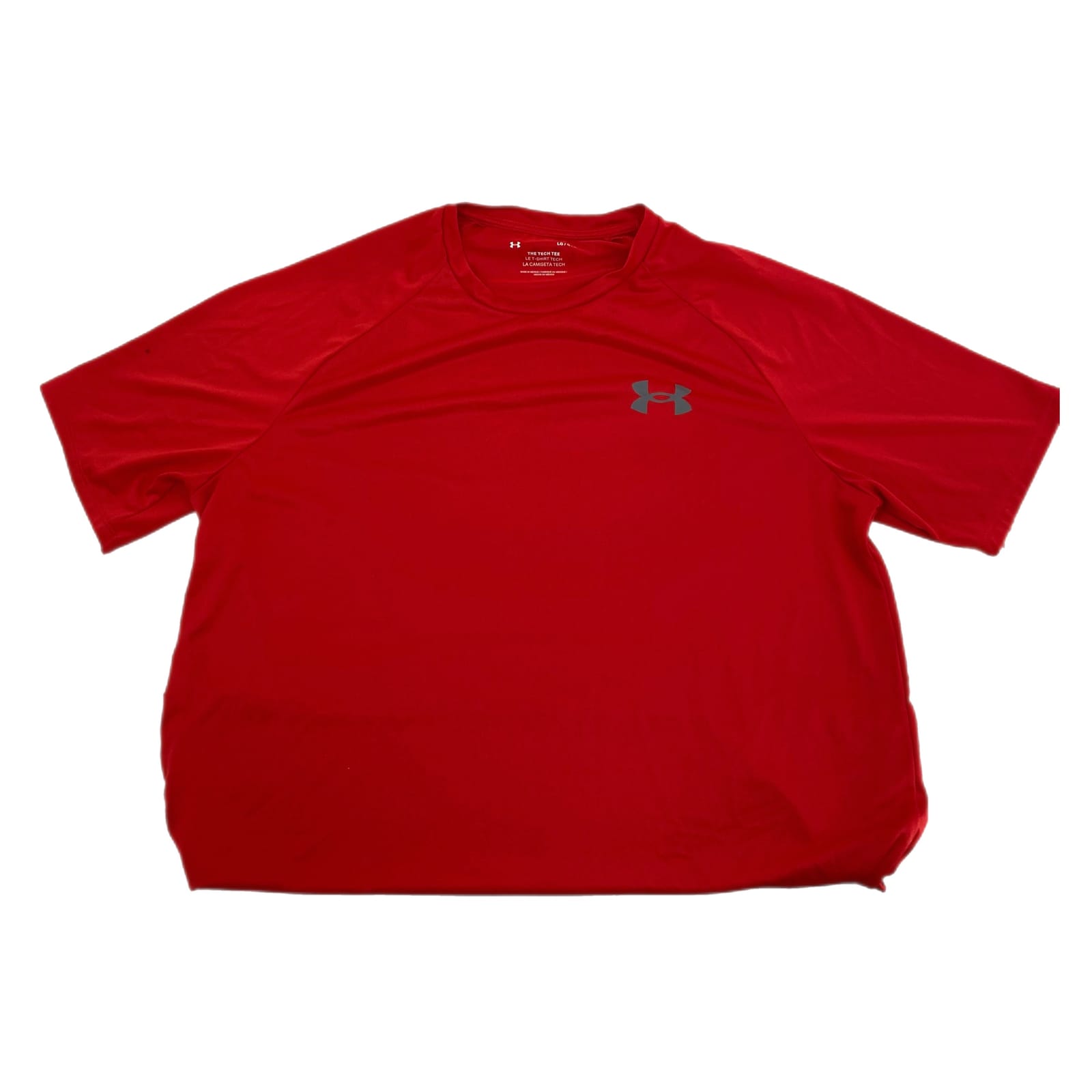 Under Armour Red Classic Solid Short Sleeve T-Shirt