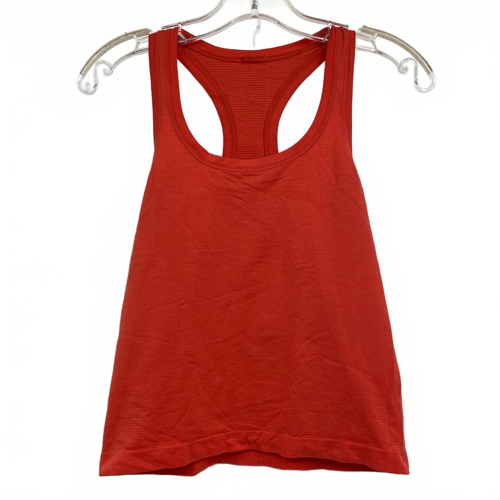 Lululemon Orange Racerback Tank