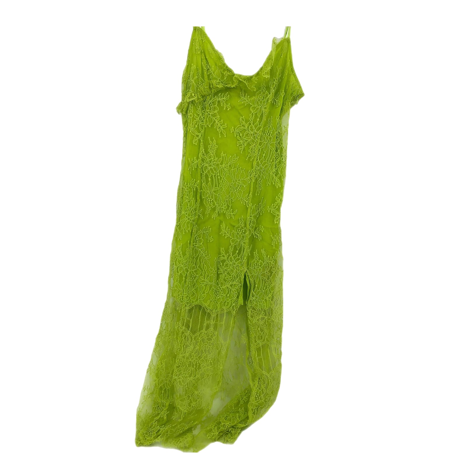 Urban Outfitters Green Sleeveless Maxi Dress