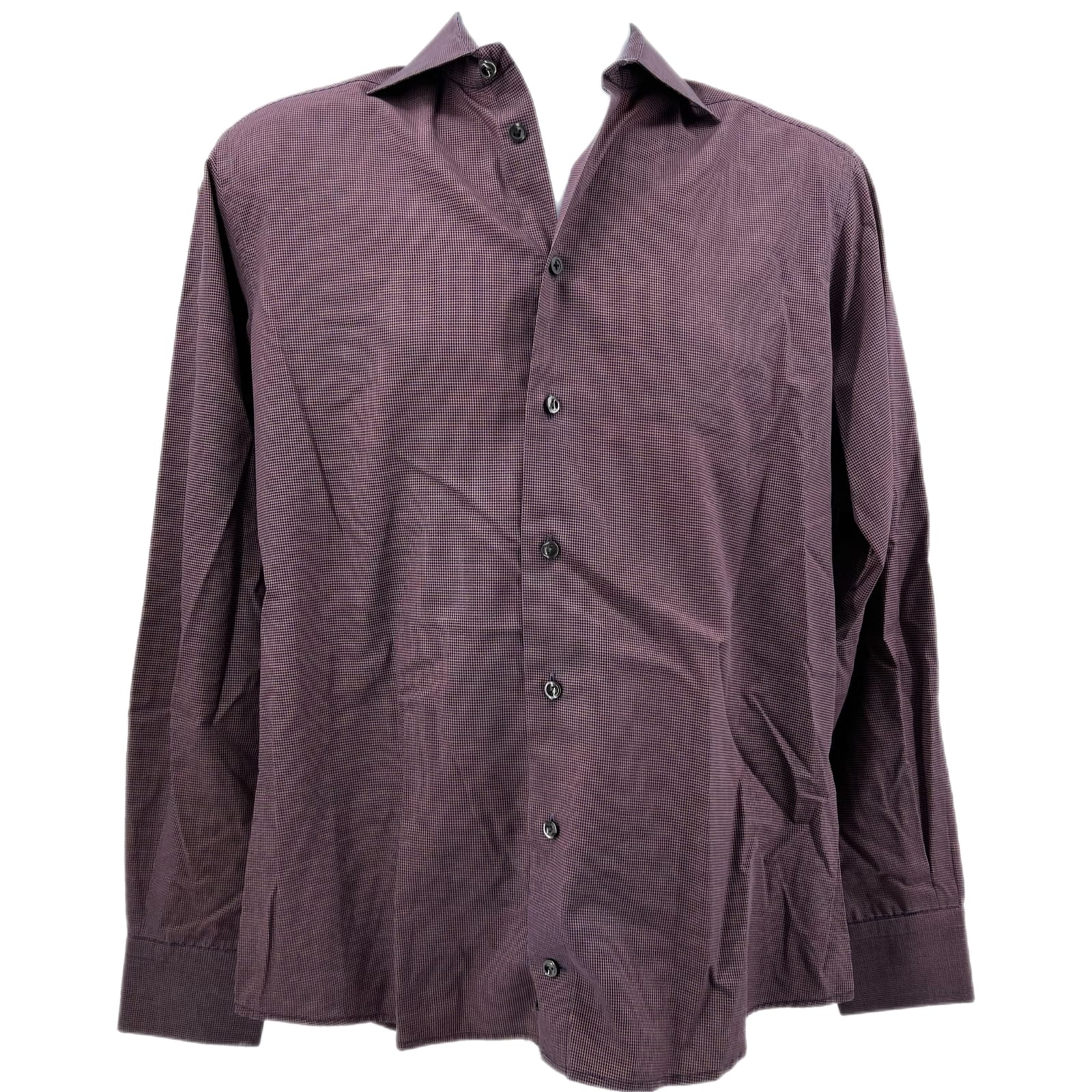 Eton Red Button-Up Dress Shirt
