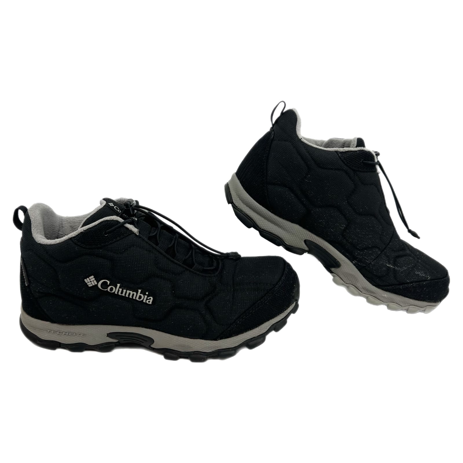 Columbia Black Campfire Mid Winter Boots