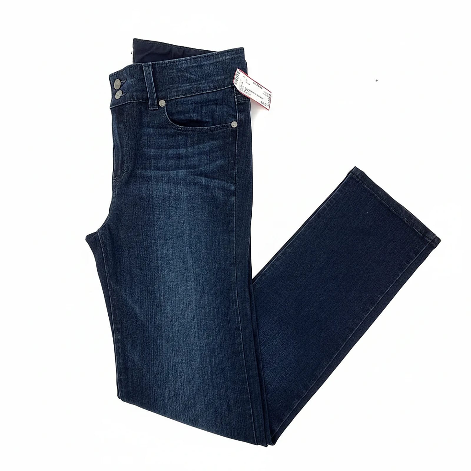 PAIGE Hidden Hills Blue Straight Leg Jeans