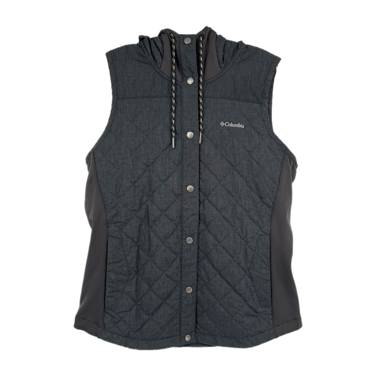 Columbia Gray Quilted Puffer Vest