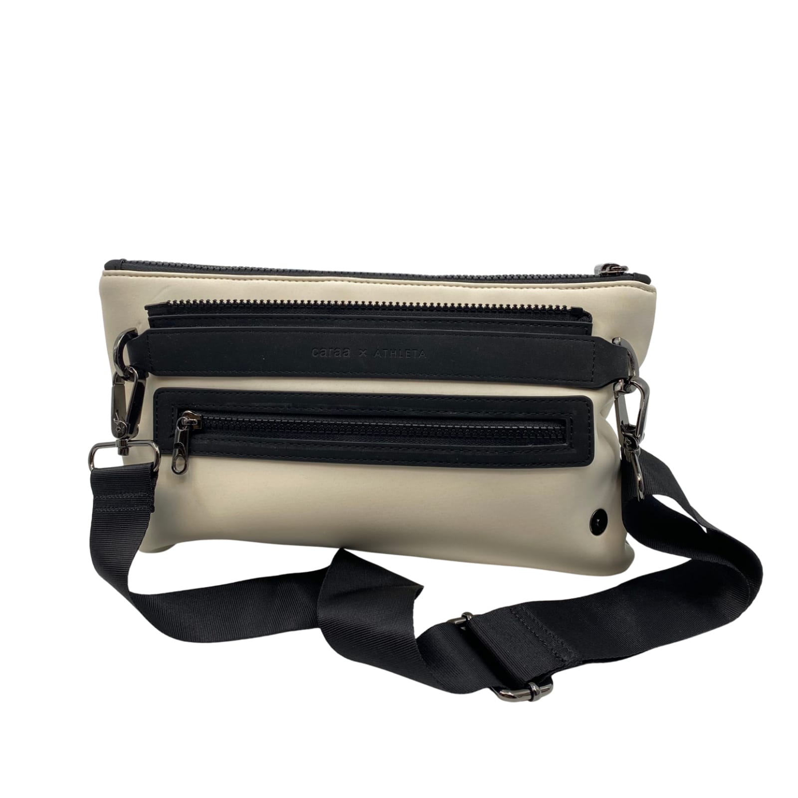 Athleta Cream Synthetic Shoulder Bag