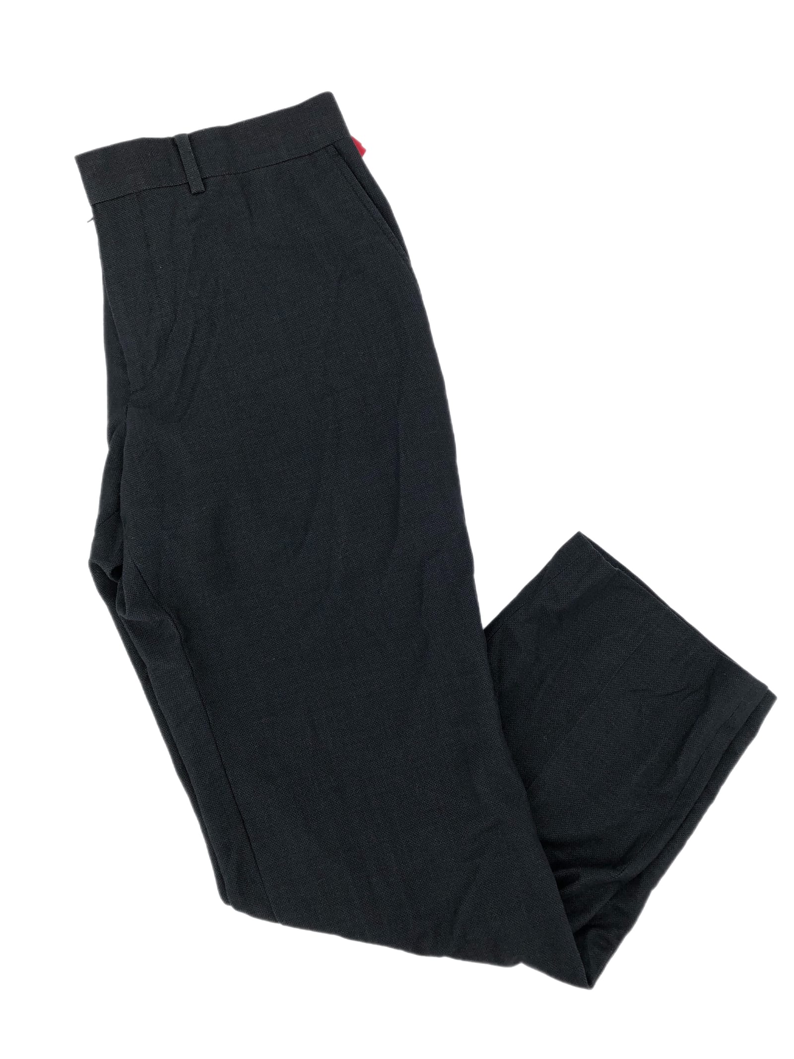 Black Slim Fit Dress Pants