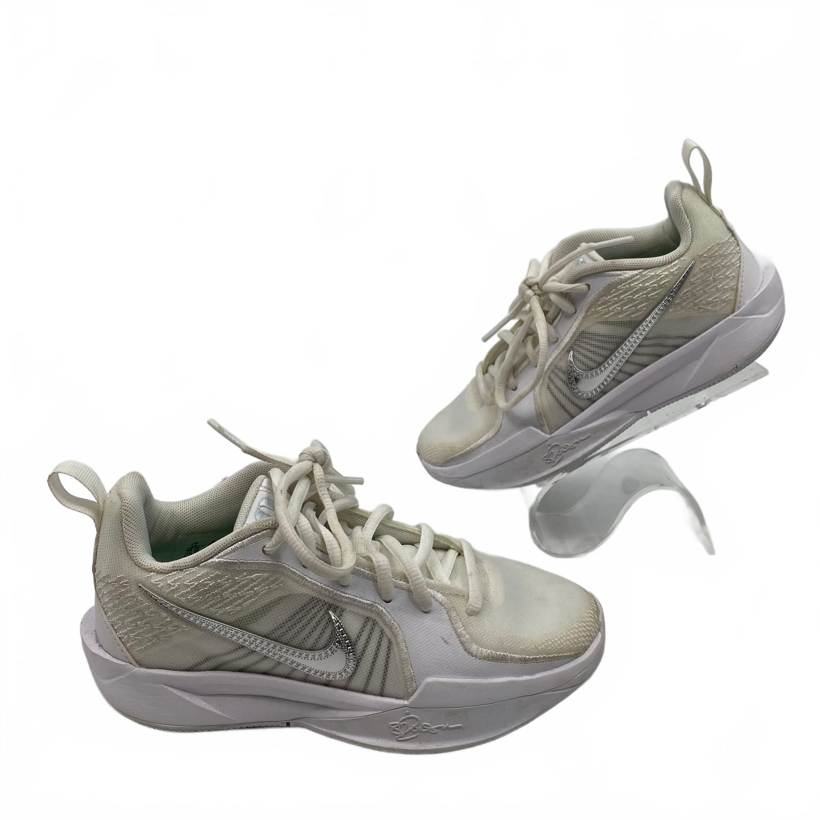 Nike White Sabrina 2 GS Sneakers