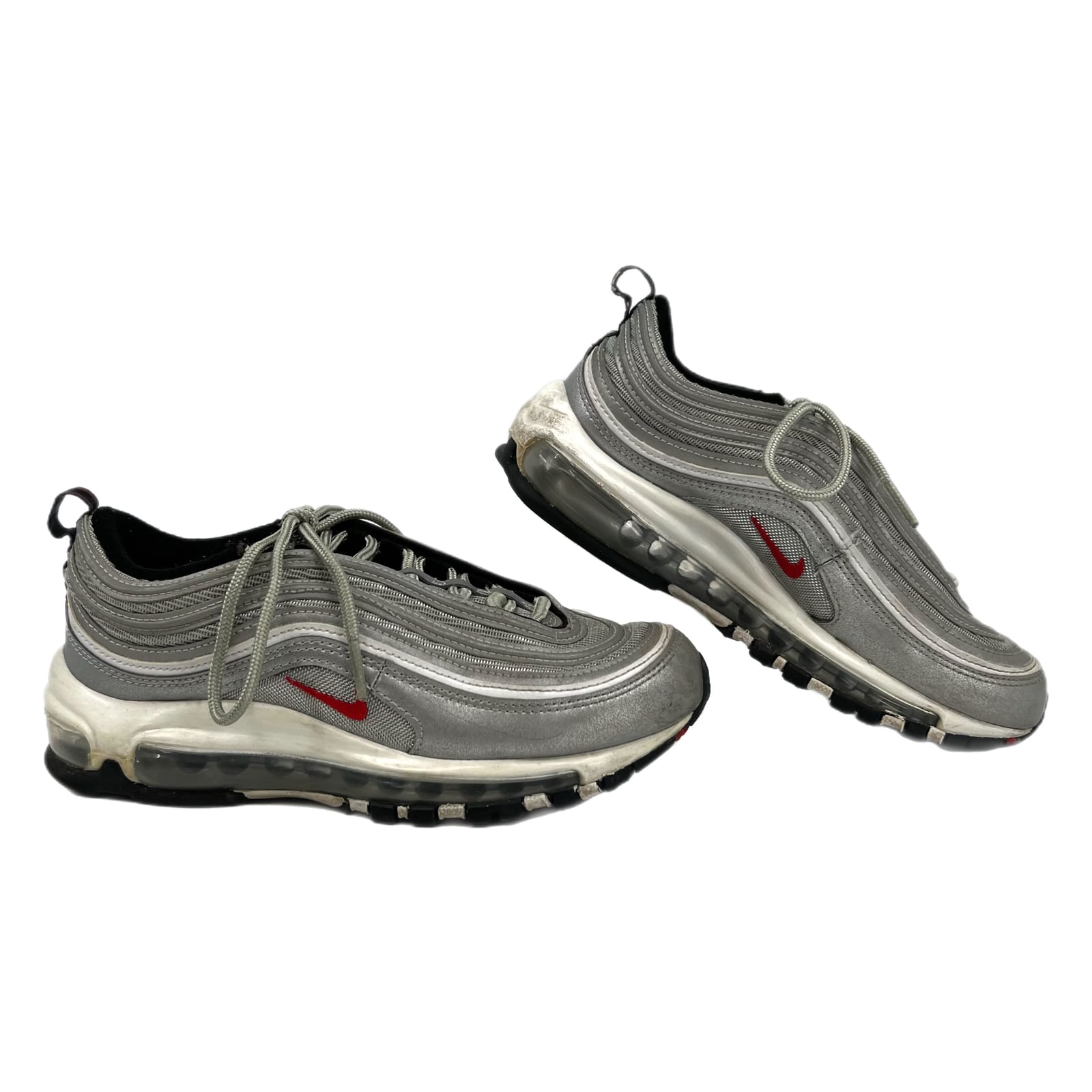 Nike Silver Black Air Max 97 Sneakers