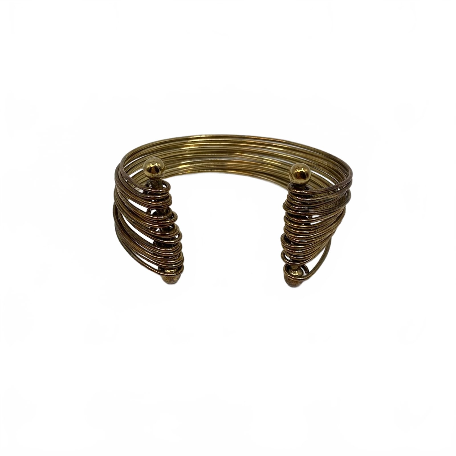 Marc Wasserman Gold 925 Layered Cuff Bracelet