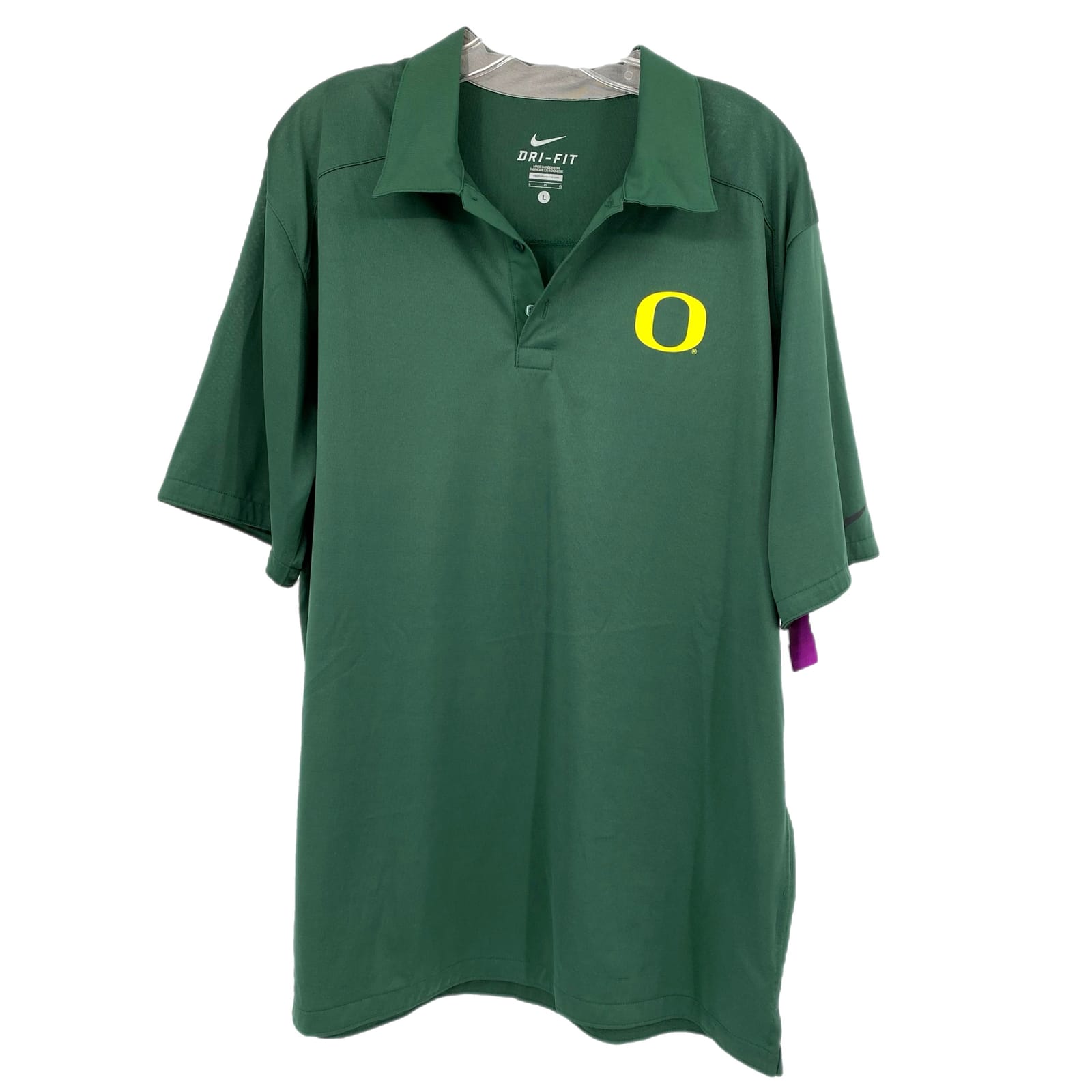 Nike Green Oregon Ducks Short Sleeve Classic Polo