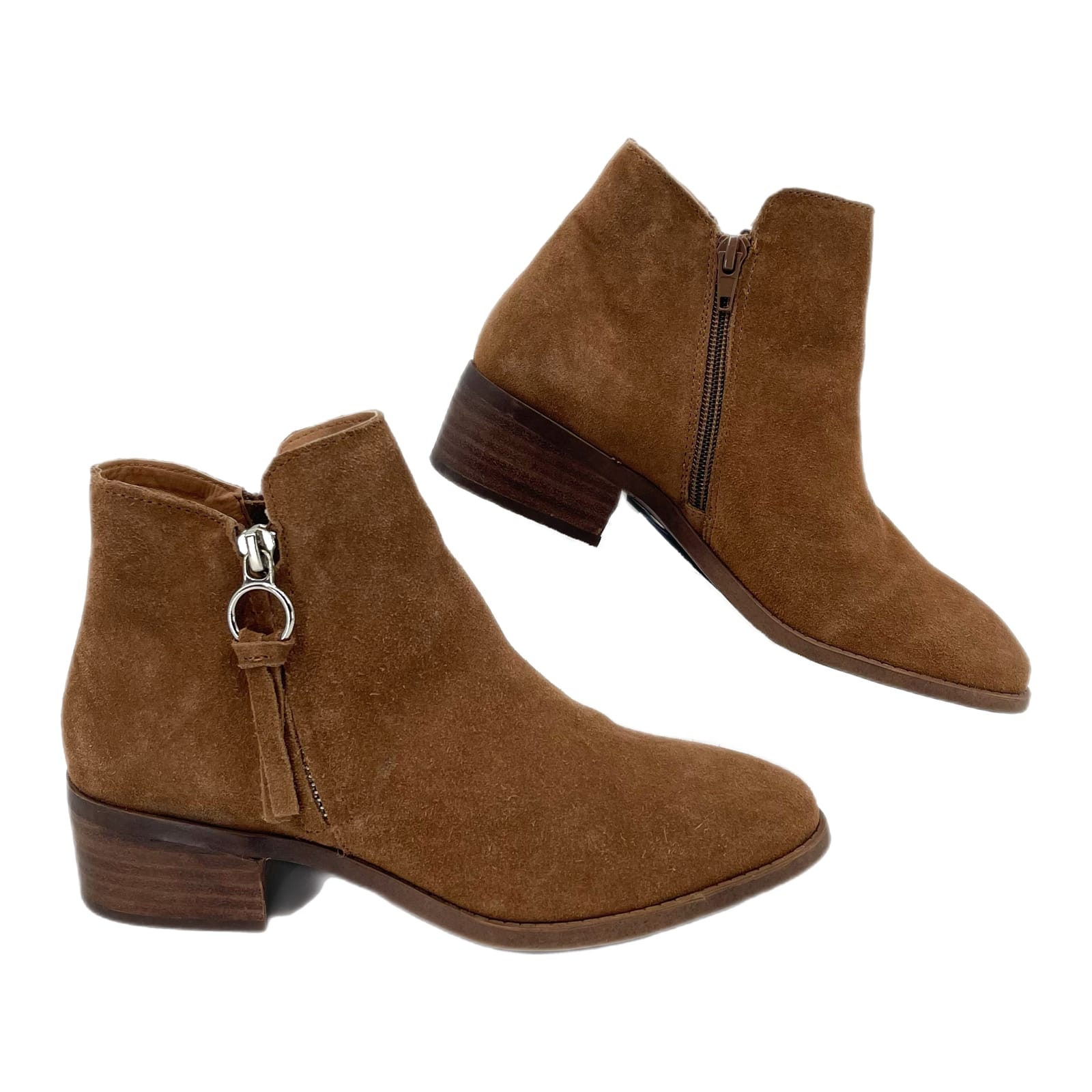 Steve Madden Brown Suede Ankle Boots & Booties