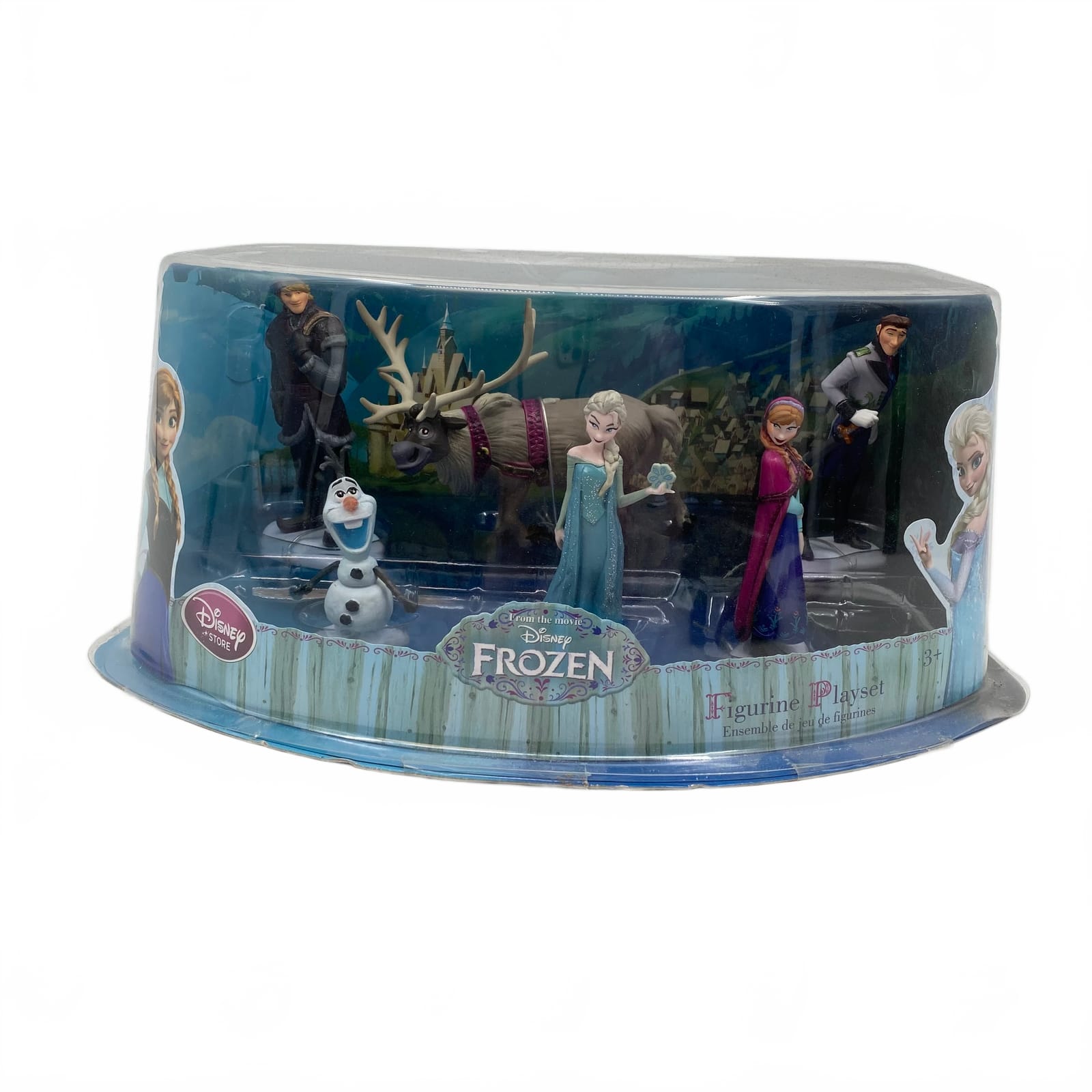 Disney Blue Frozen Figurine Set