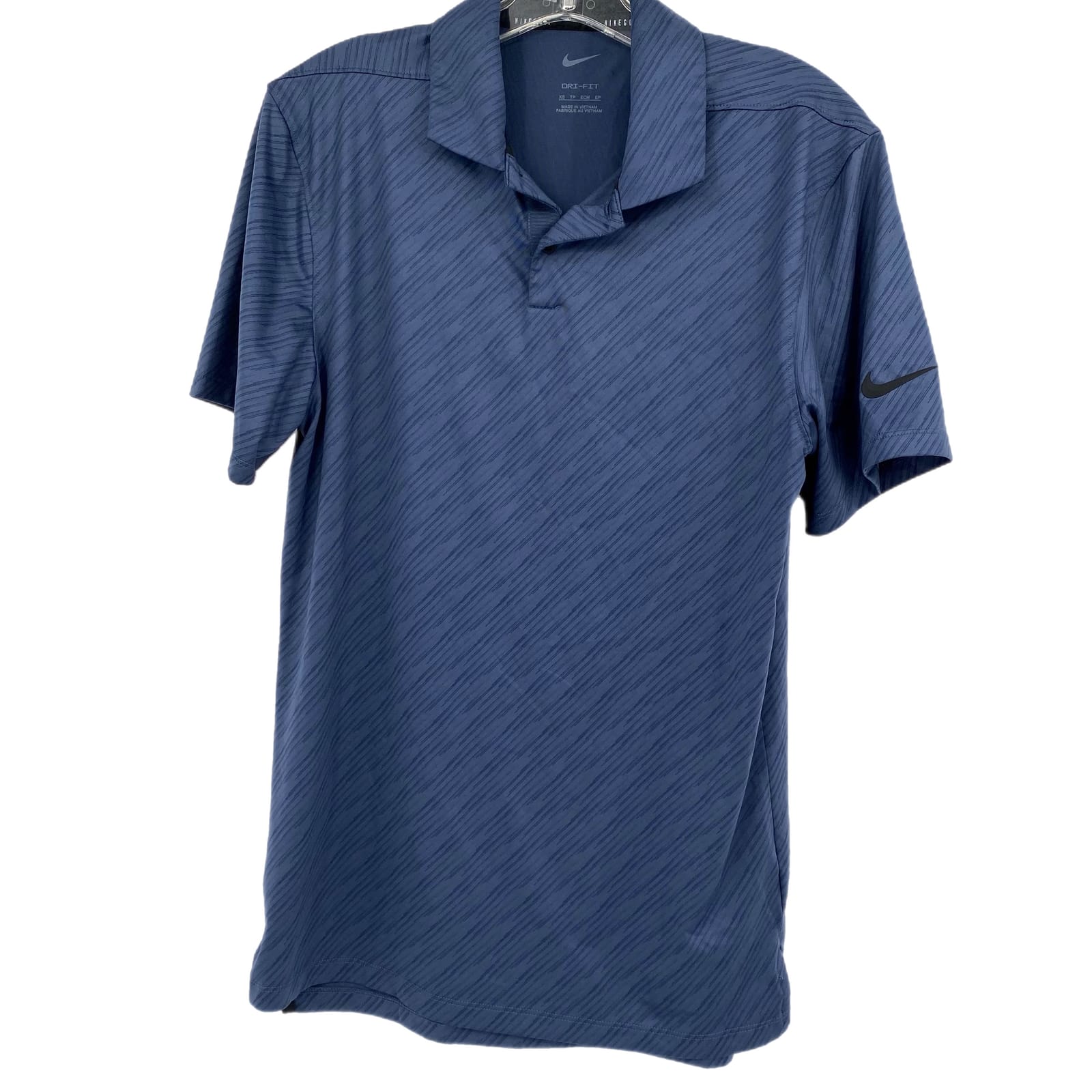 Nike Blue Classic Short Sleeve Polo Shirt