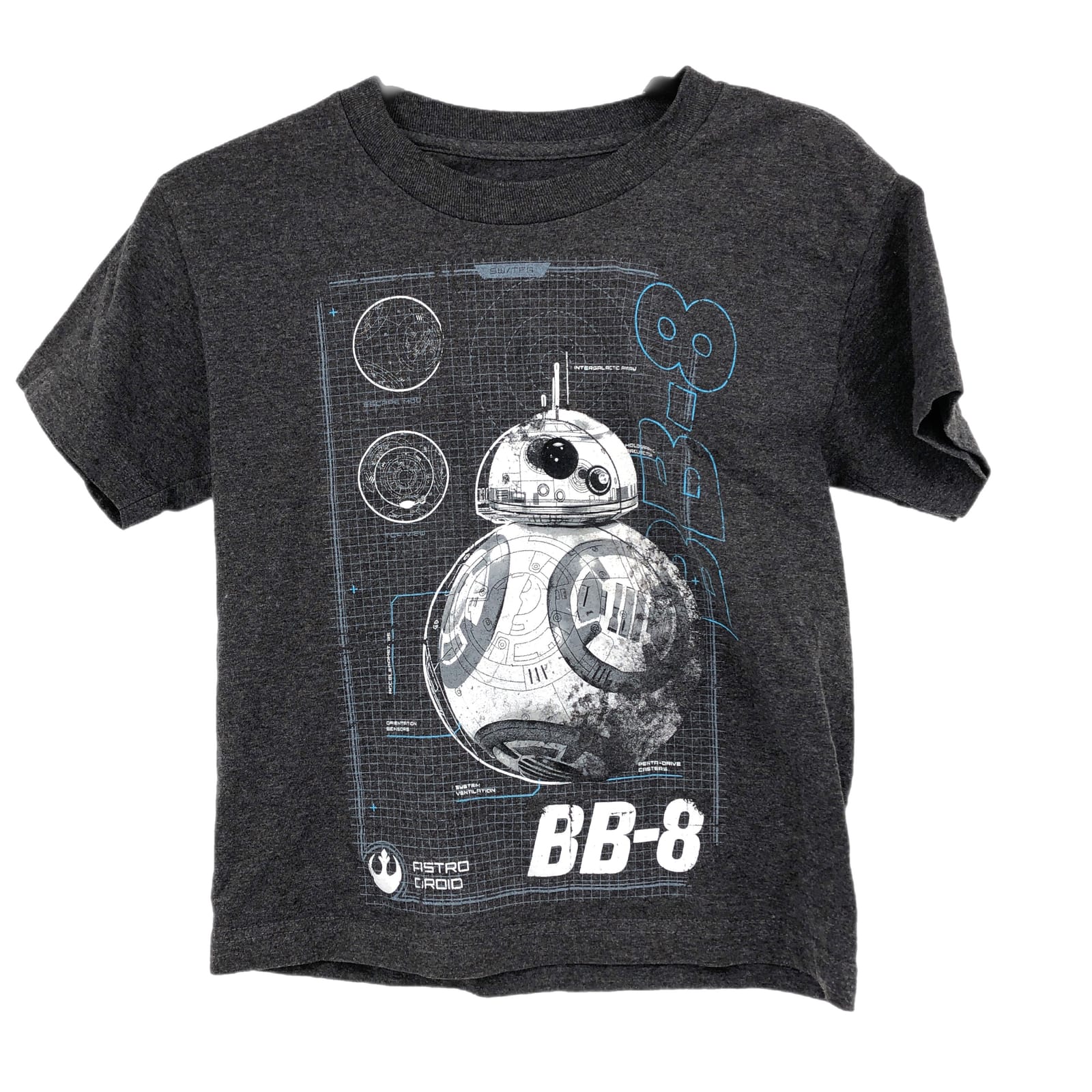 Star Wars Gray & White Classic Graphic Tee