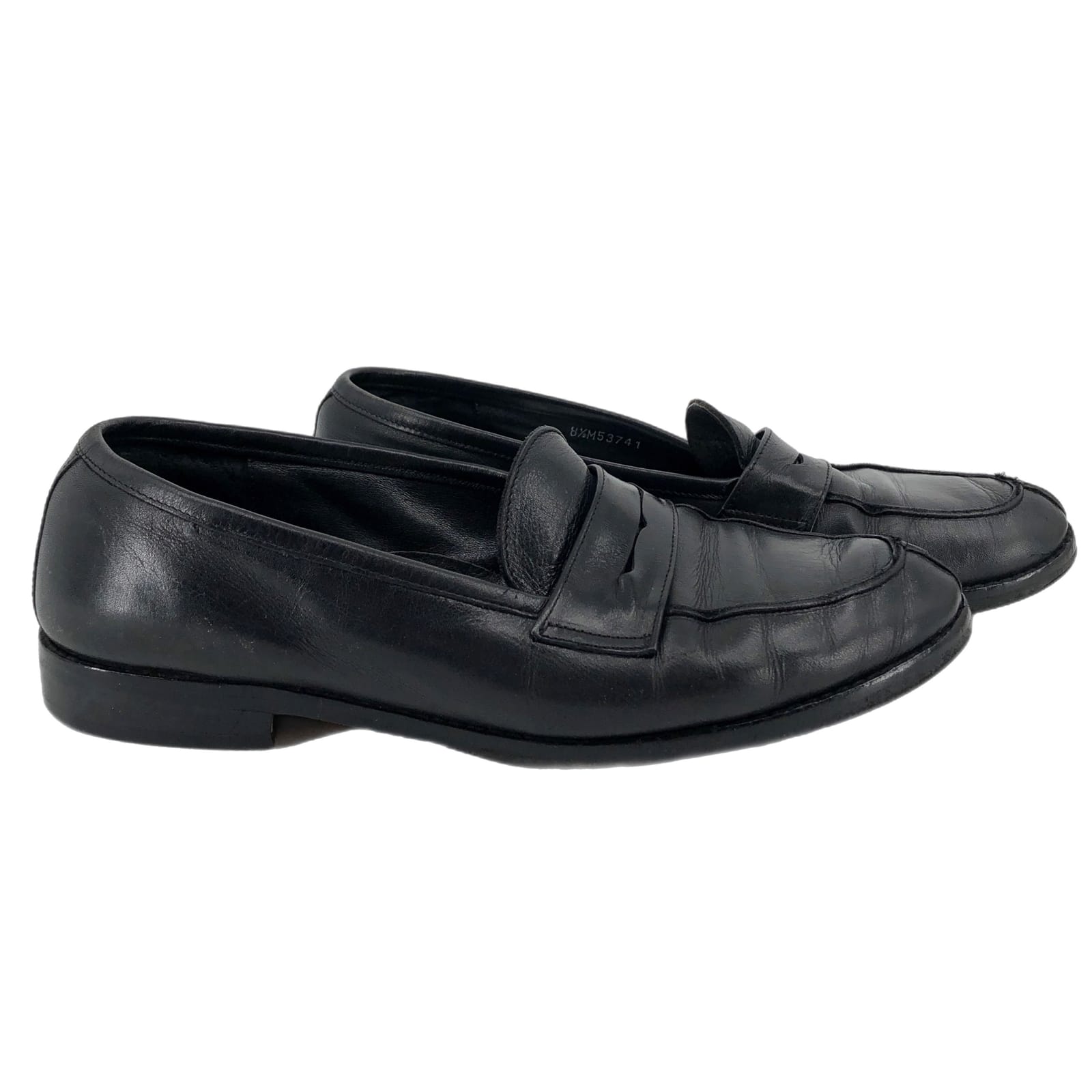 J. Crew Black Leather Loafers