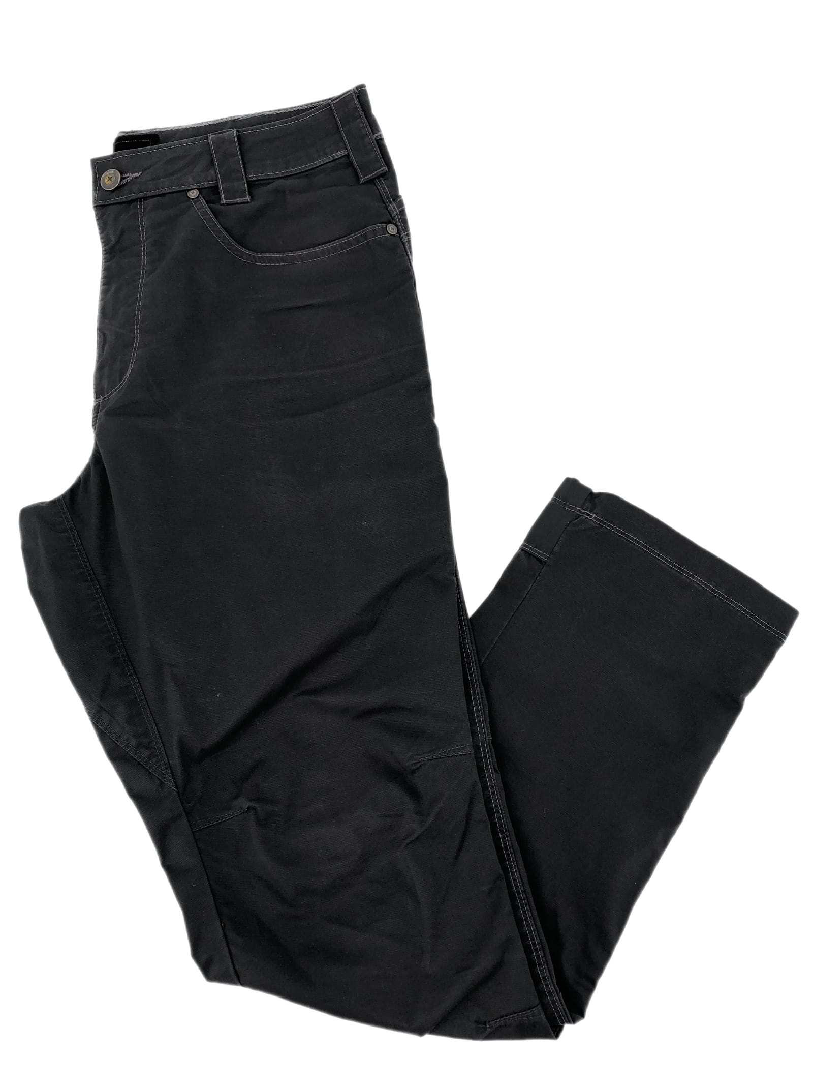 Vertex Gray High-Rise Cargo Pants