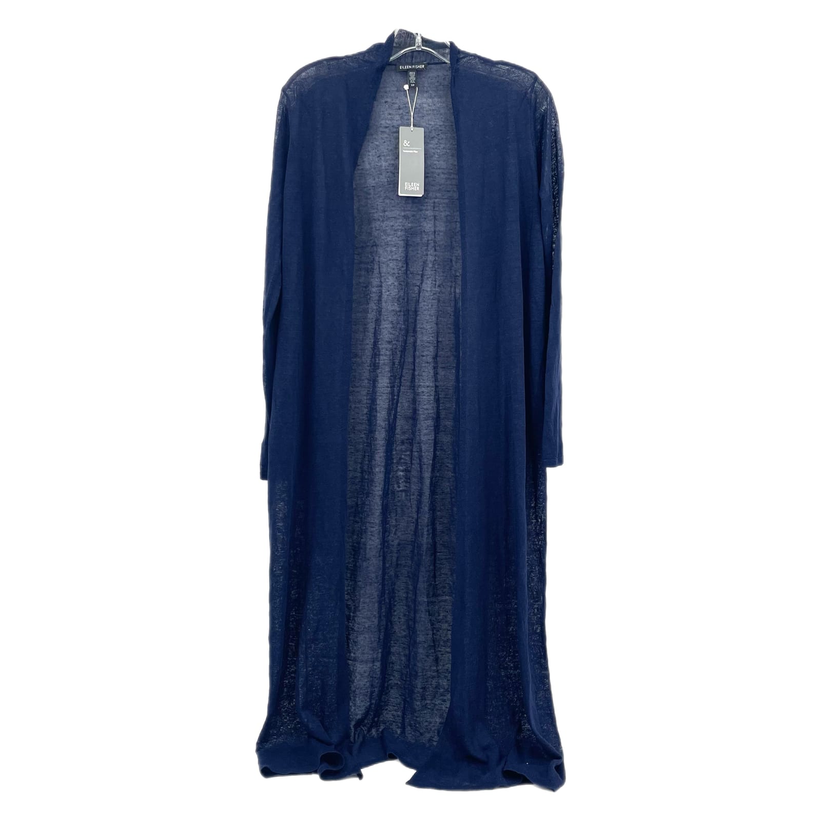 Eileen Fisher Blue Long Sleeve Cardigan