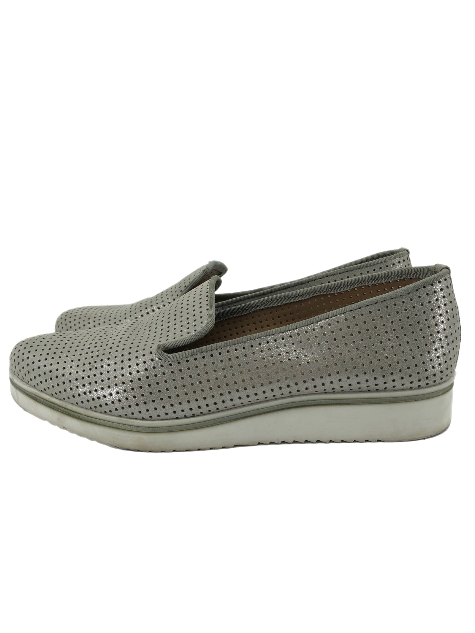 Franco Sarto Gray Breathable Flats & Loafers