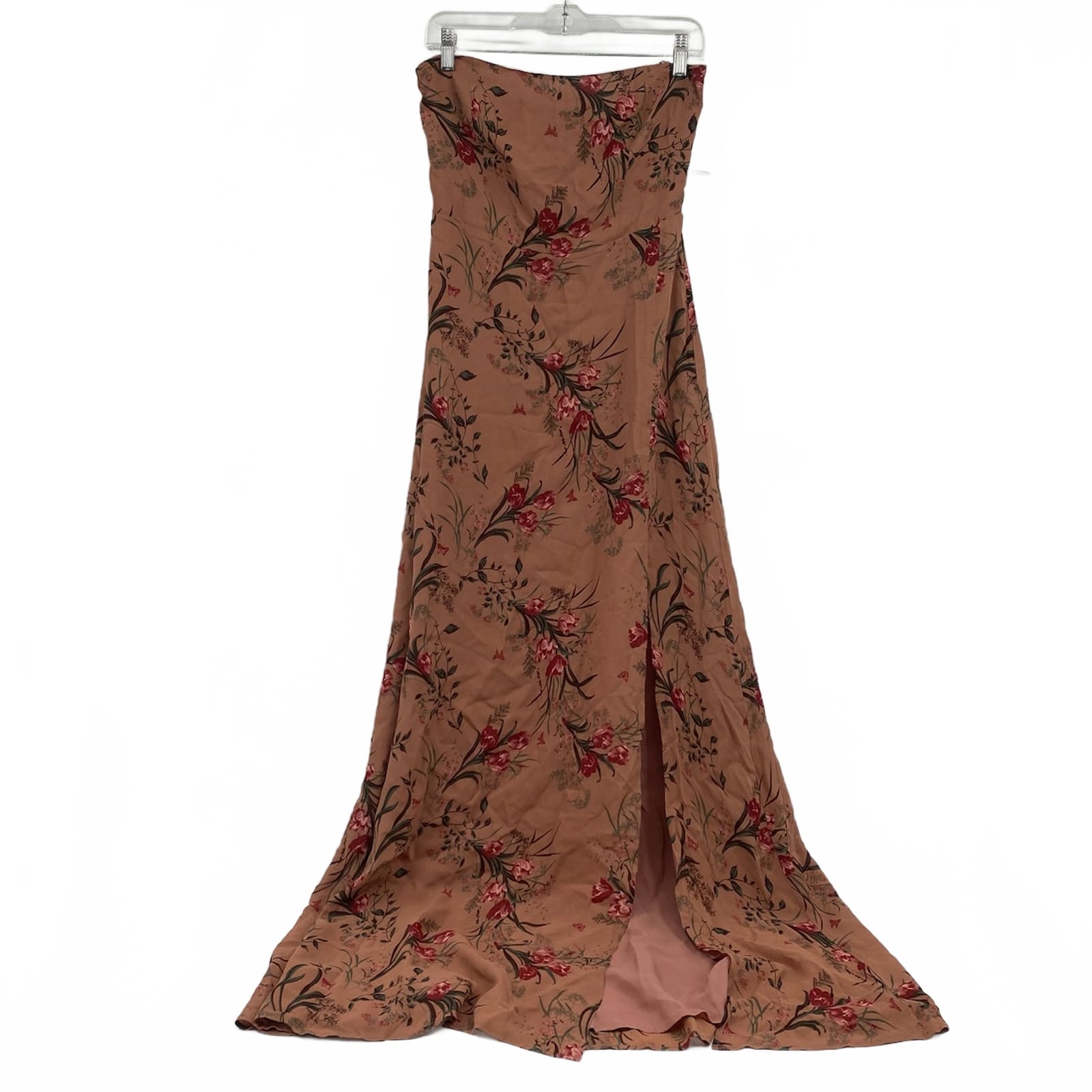 Reformation Pink Ingrid Floral Maxi Dress