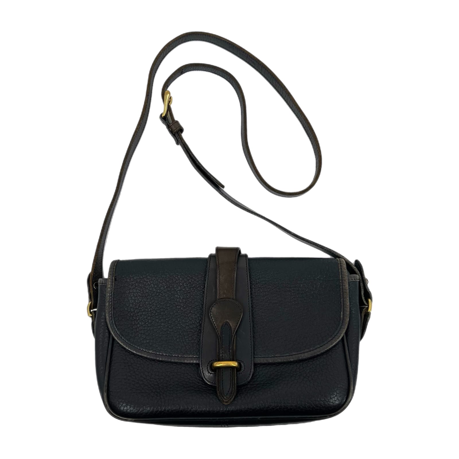 Dooney & Bourke Black Leather Crossbody Bag