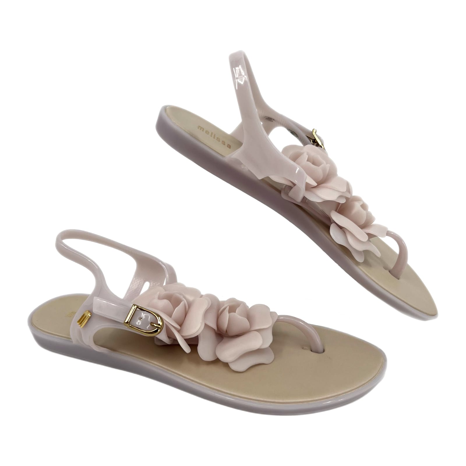 Melissa Purple Jason Wu Floral Sandals