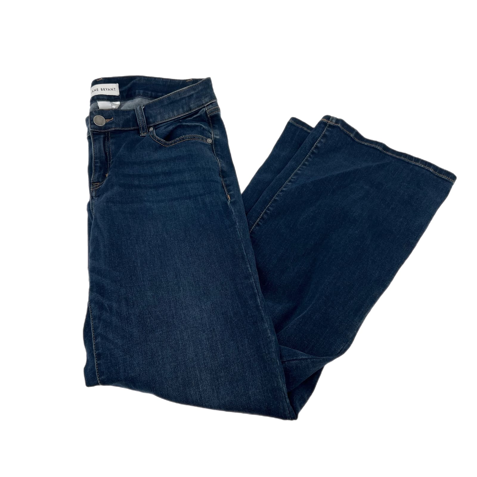 Jane Bryant Blue High Rise Straight Leg Jeans