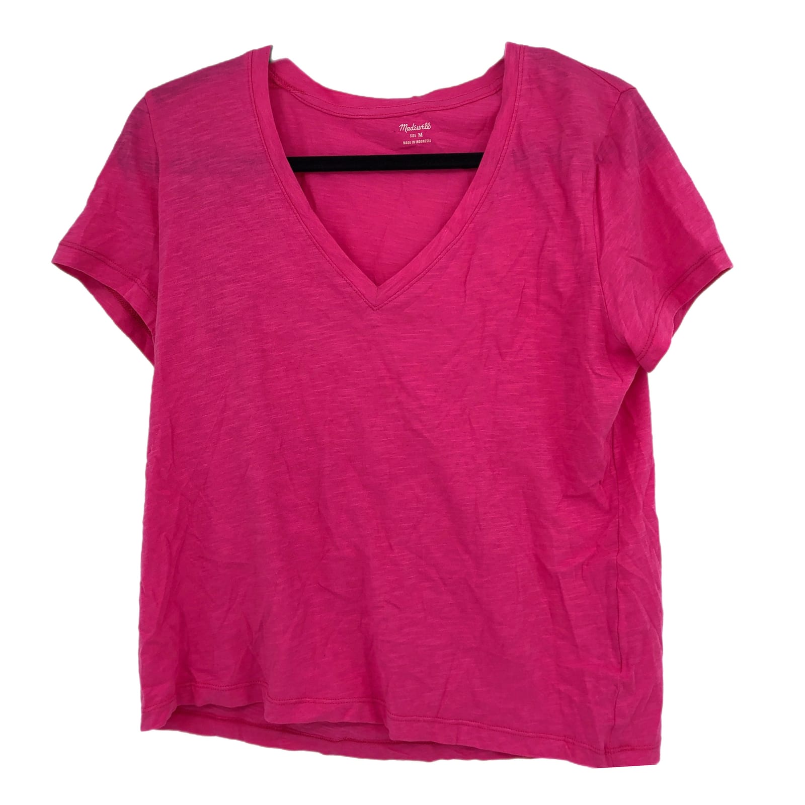 Madewell Pink Classic V-Neck T-Shirt