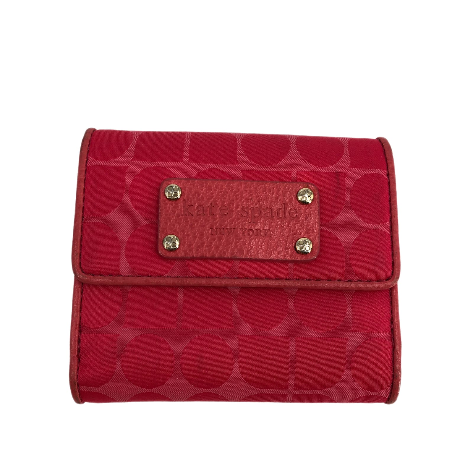 Kate Spade Classic Pink Card Wallet