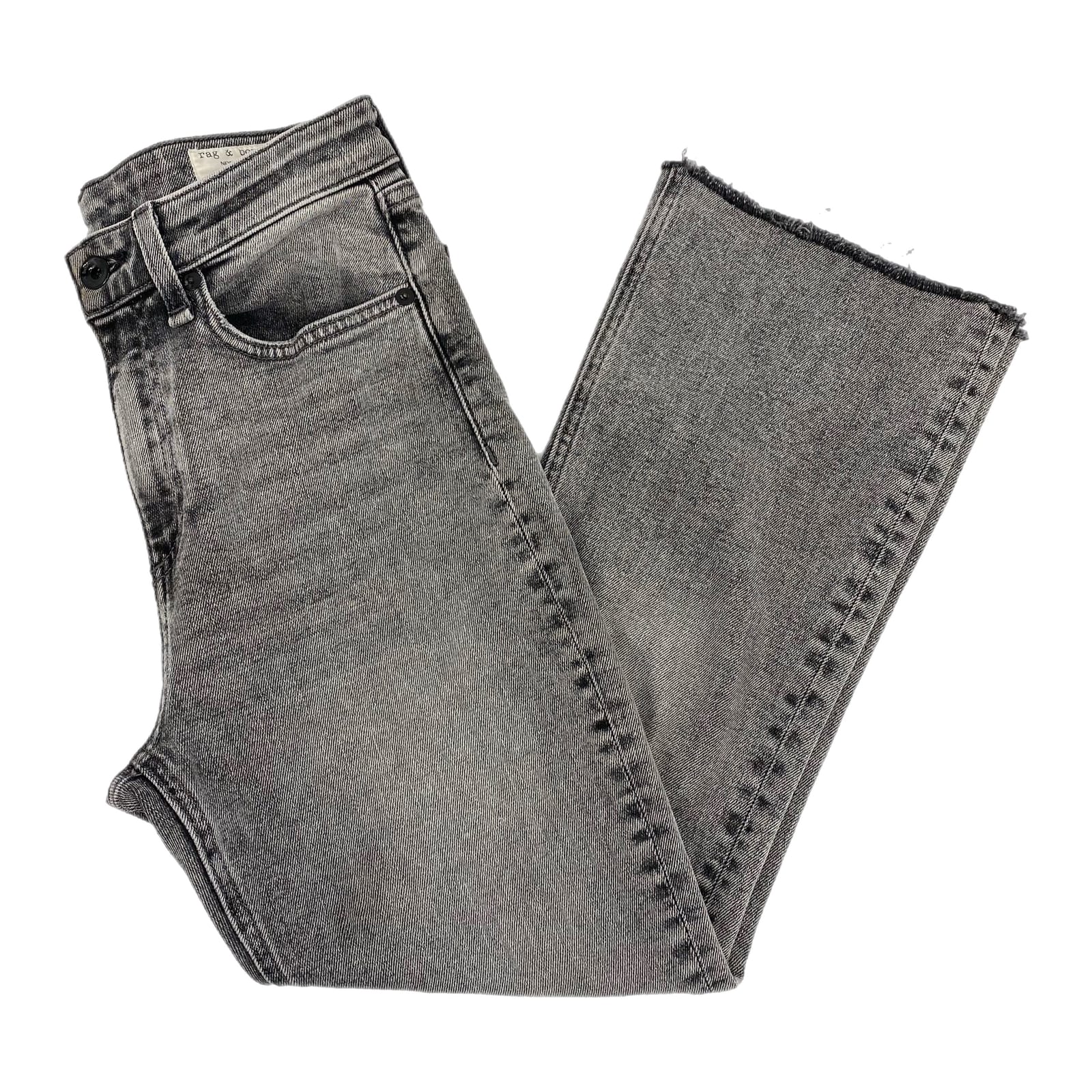 rag & bone Gray High Rise Jeans