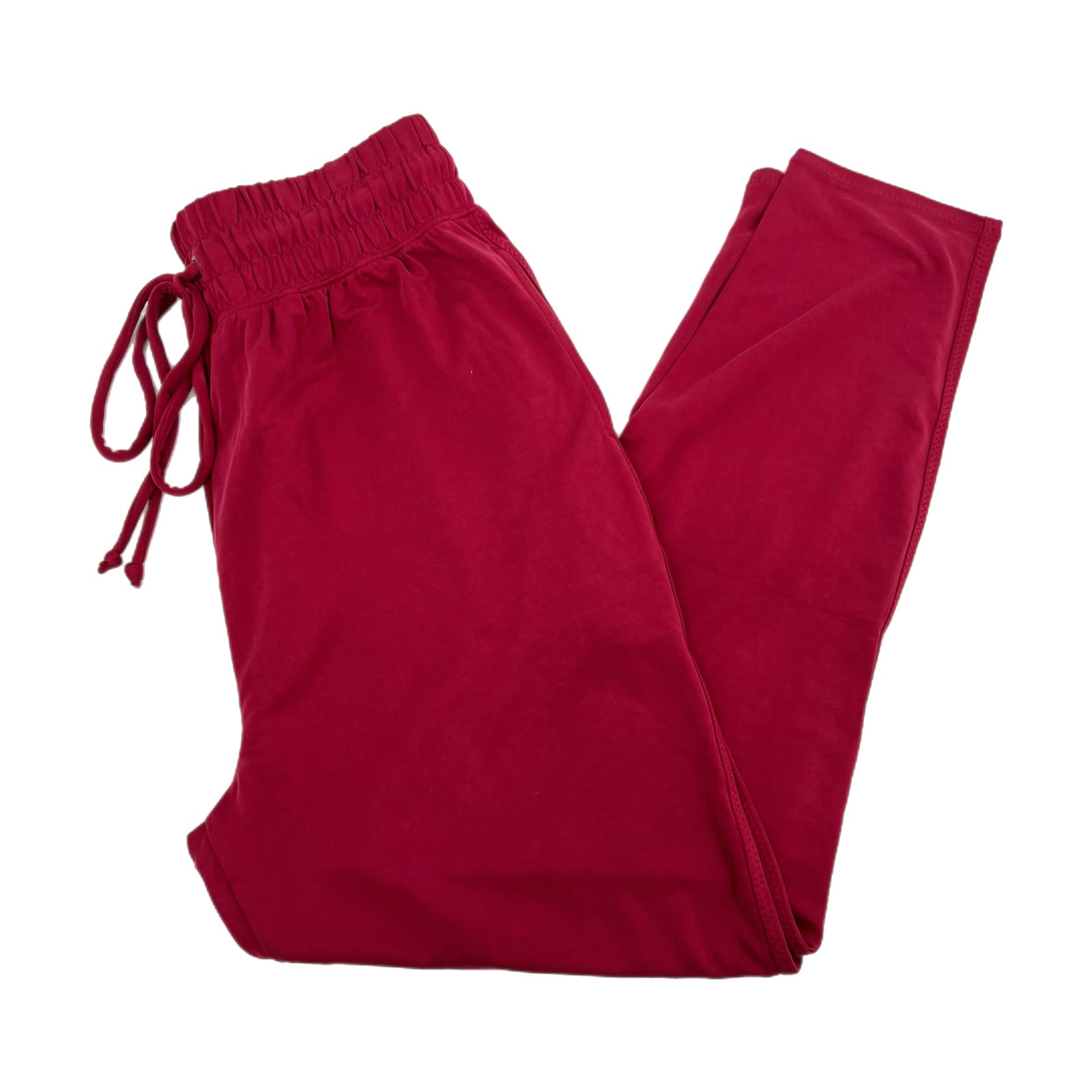 Fabletics Red High-Rise Harem Jogger Pants